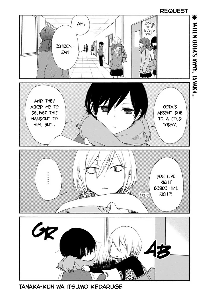 Tanaka-kun wa Itsumo Kedaruge Chapter 33 page 2 - Chapter 33
