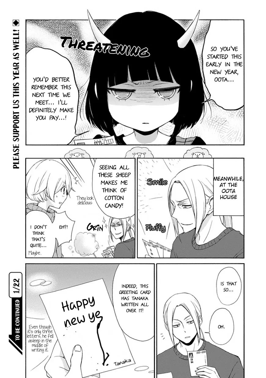 Tanaka-kun wa Itsumo Kedaruge Chapter 35.5 page 6 - Chapter 35.5