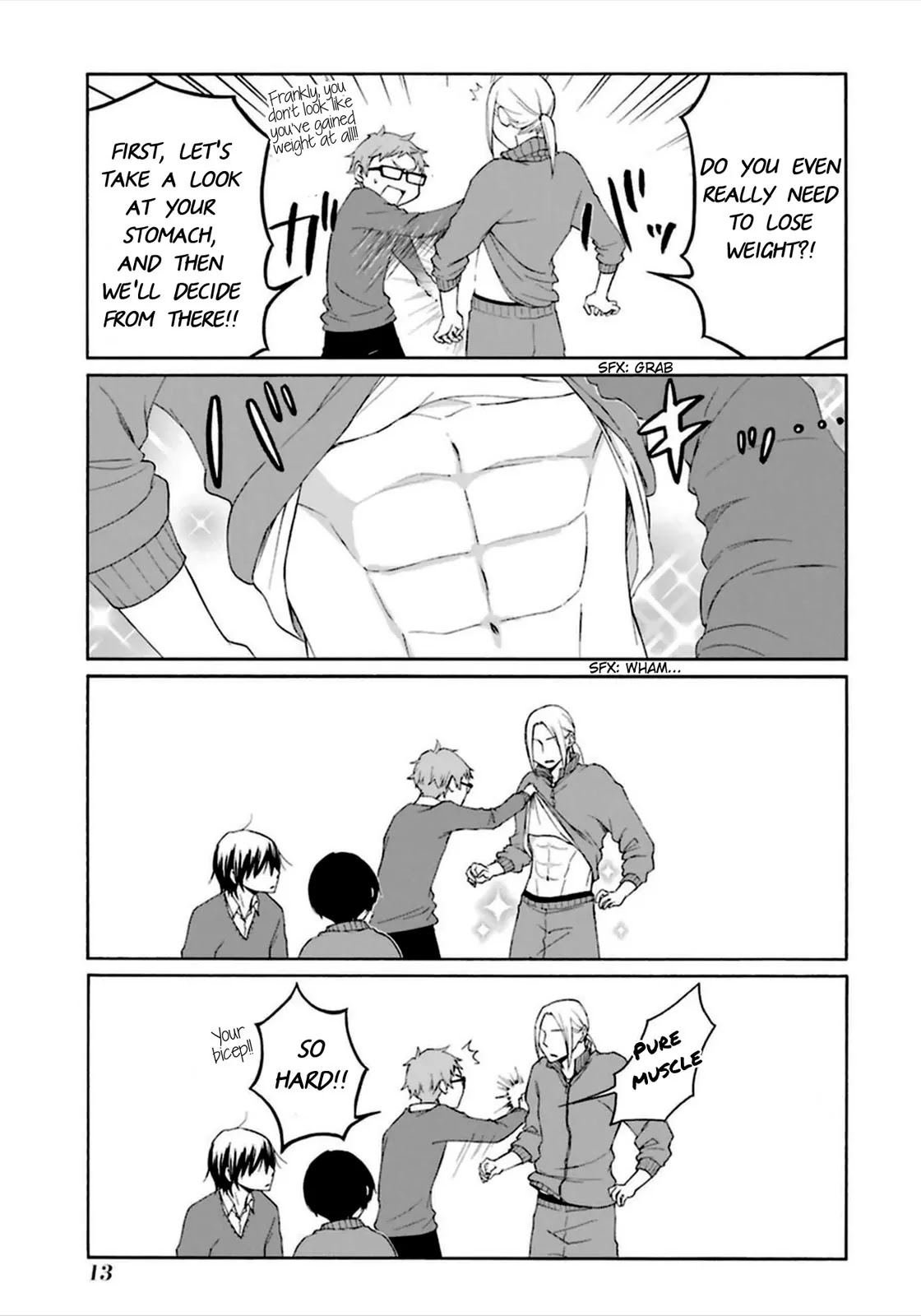Tanaka-kun wa Itsumo Kedaruge Chapter 40 page 12 - Chapter 40