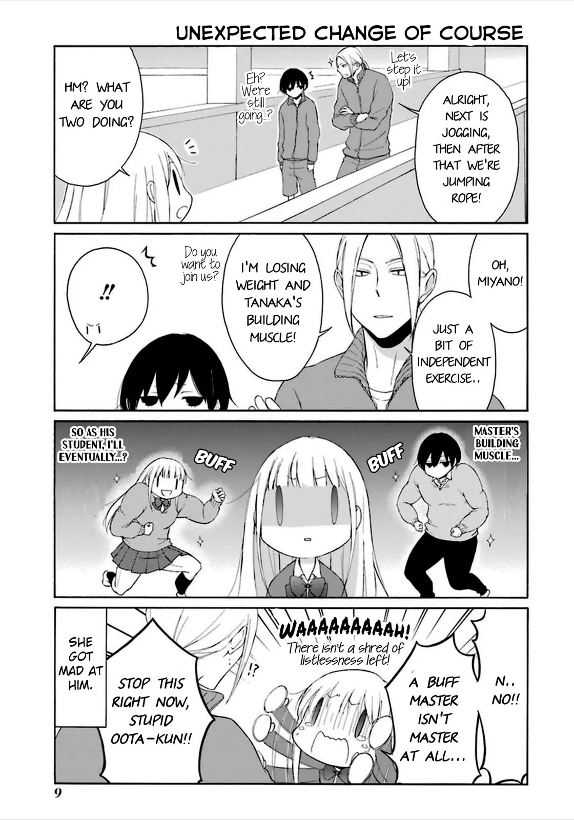 Tanaka-kun wa Itsumo Kedaruge Chapter 40 page 8 - Chapter 40