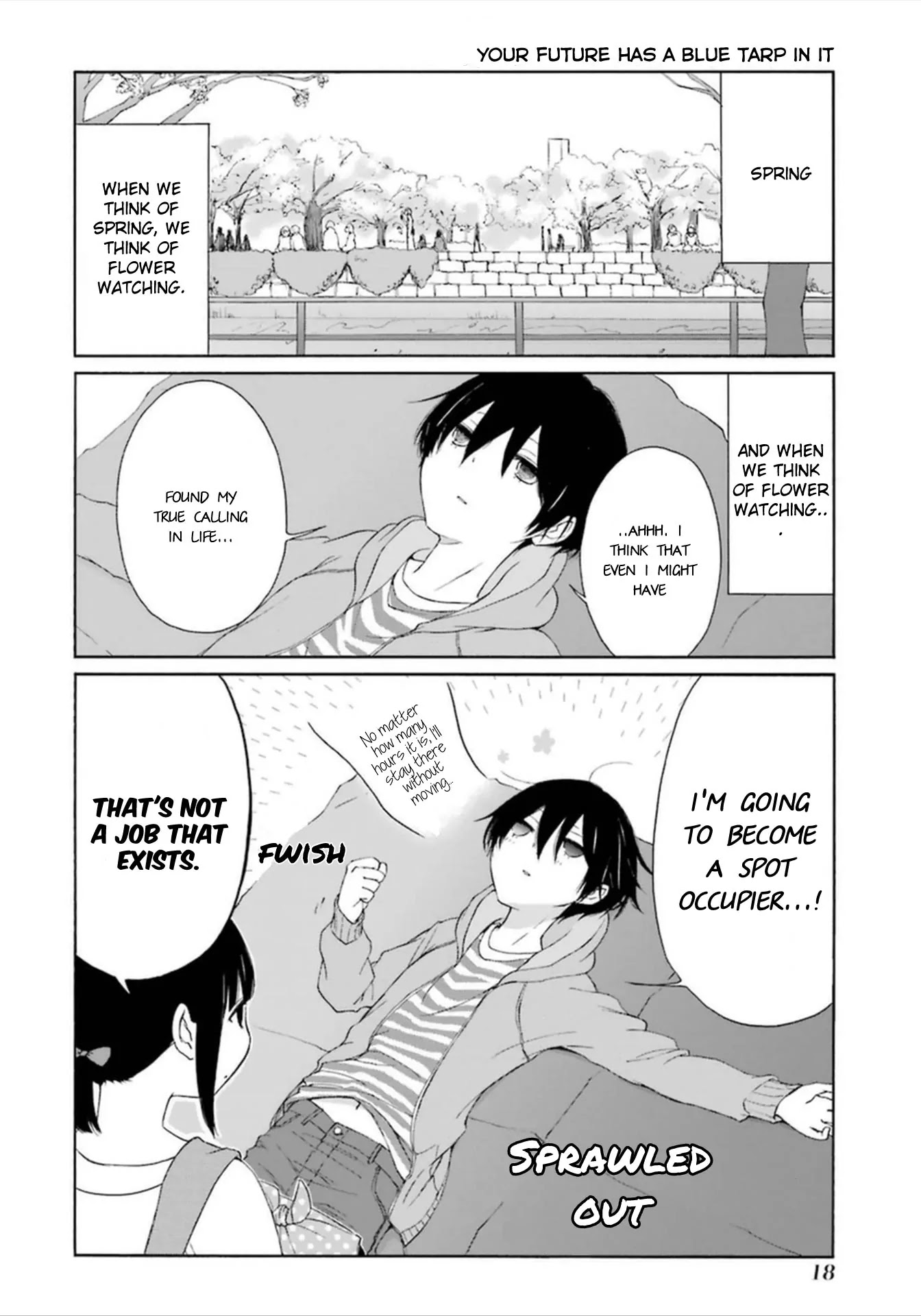 Tanaka-kun wa Itsumo Kedaruge Chapter 41 page 1 - Chapter 41