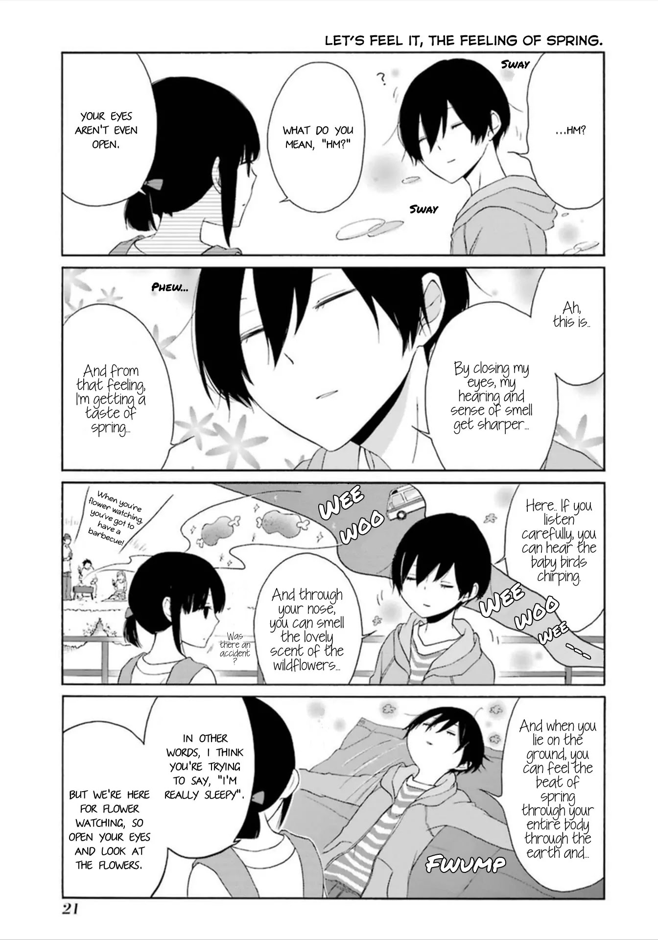 Tanaka-kun wa Itsumo Kedaruge Chapter 41 page 4 - Chapter 41