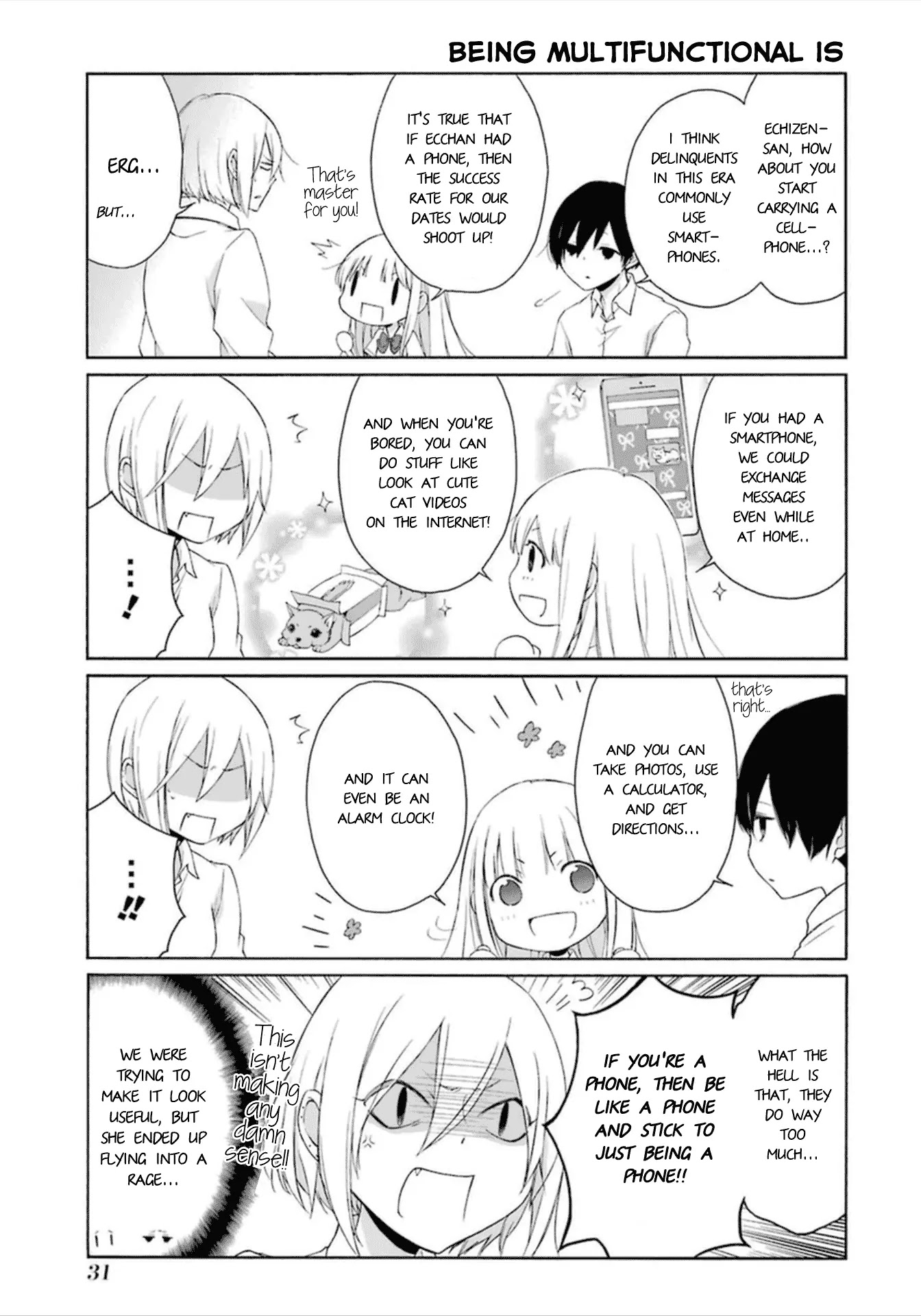 Tanaka-kun wa Itsumo Kedaruge Chapter 42 page 2 - Chapter 42