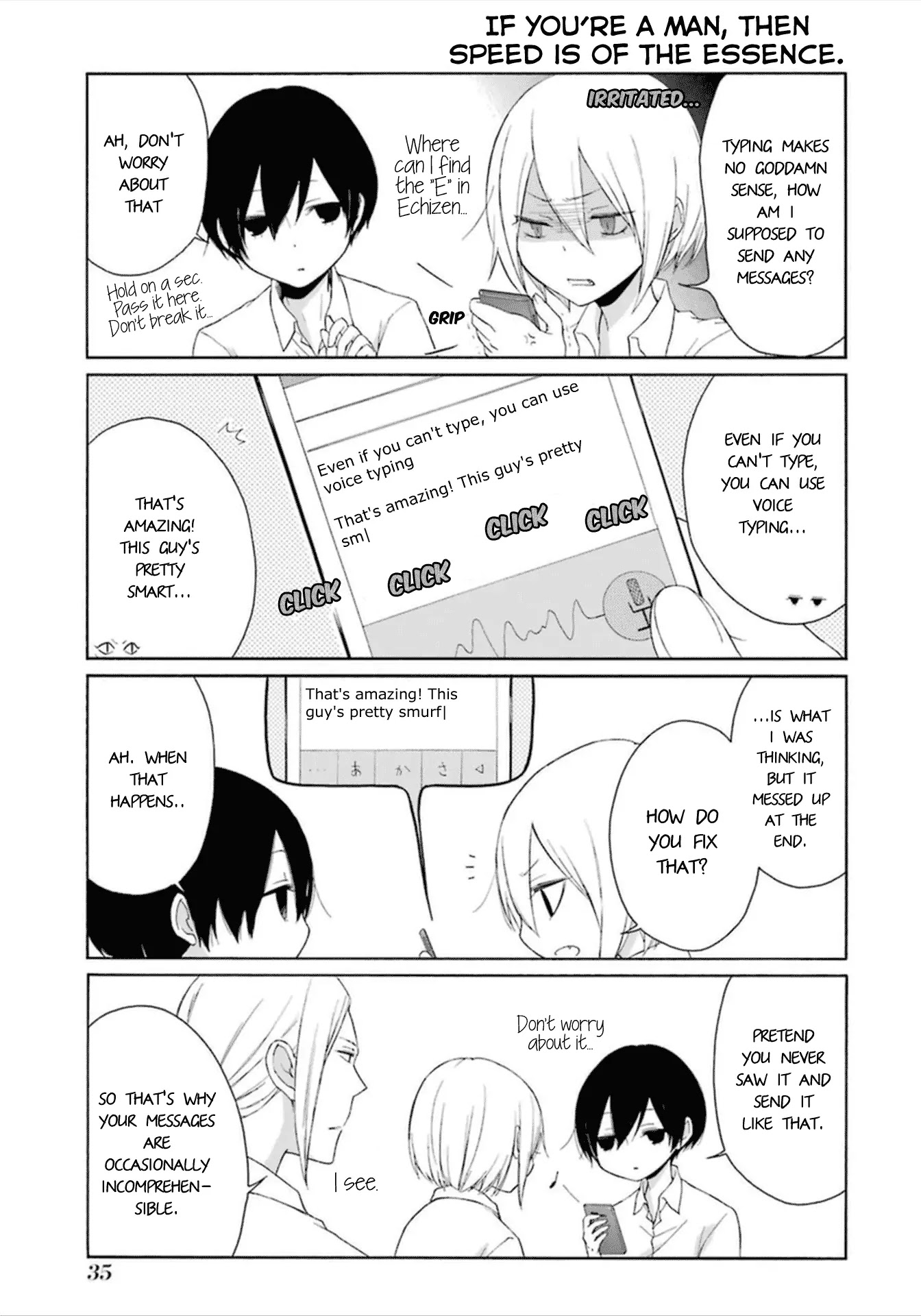 Tanaka-kun wa Itsumo Kedaruge Chapter 42 page 6 - Chapter 42