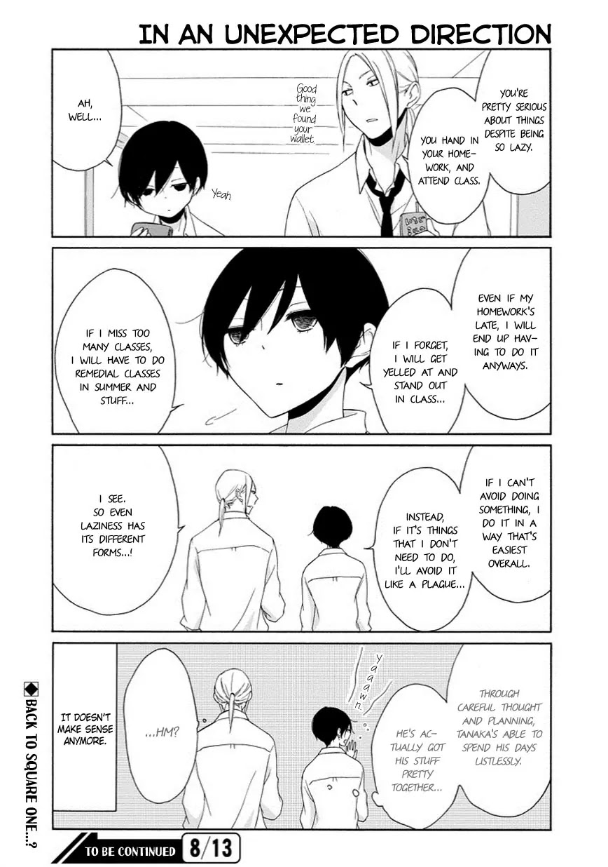 Tanaka-kun wa Itsumo Kedaruge Chapter 48 page 13 - Chapter 48