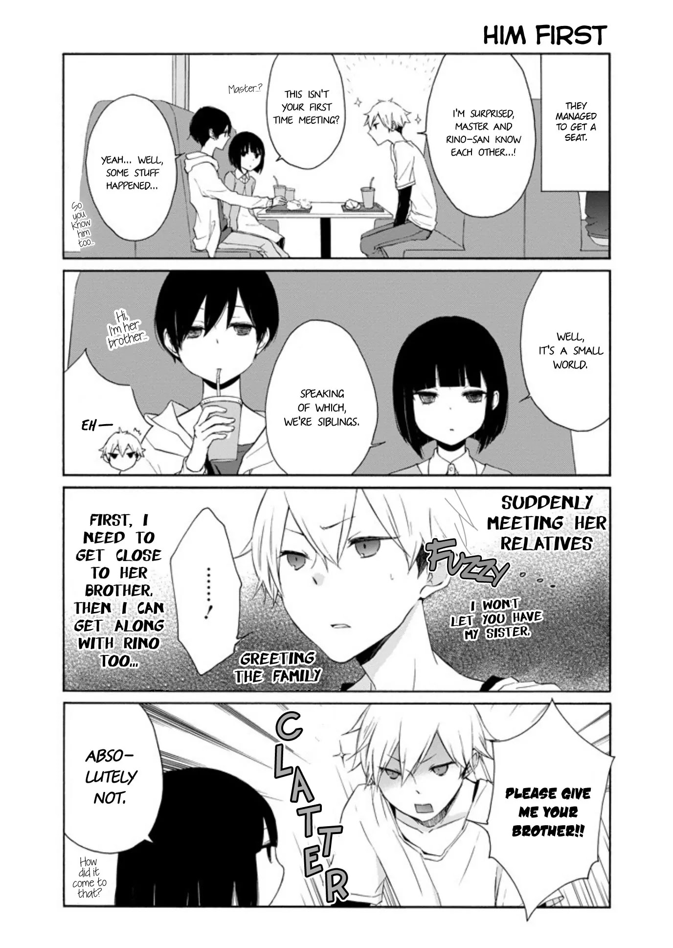 Tanaka-kun wa Itsumo Kedaruge Chapter 53 page 3 - Chapter 53