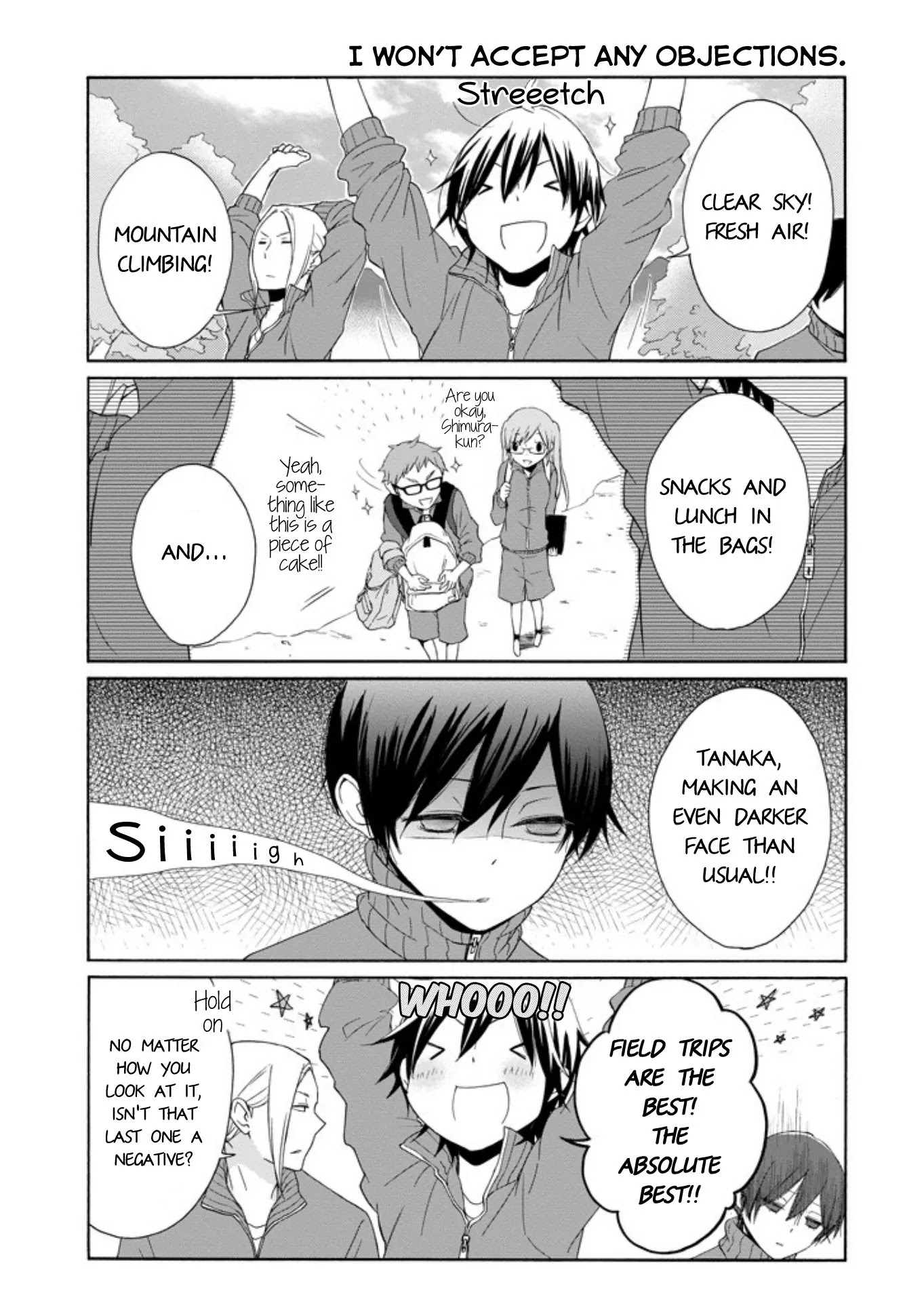 Tanaka-kun wa Itsumo Kedaruge Chapter 54 page 3 - Chapter 54