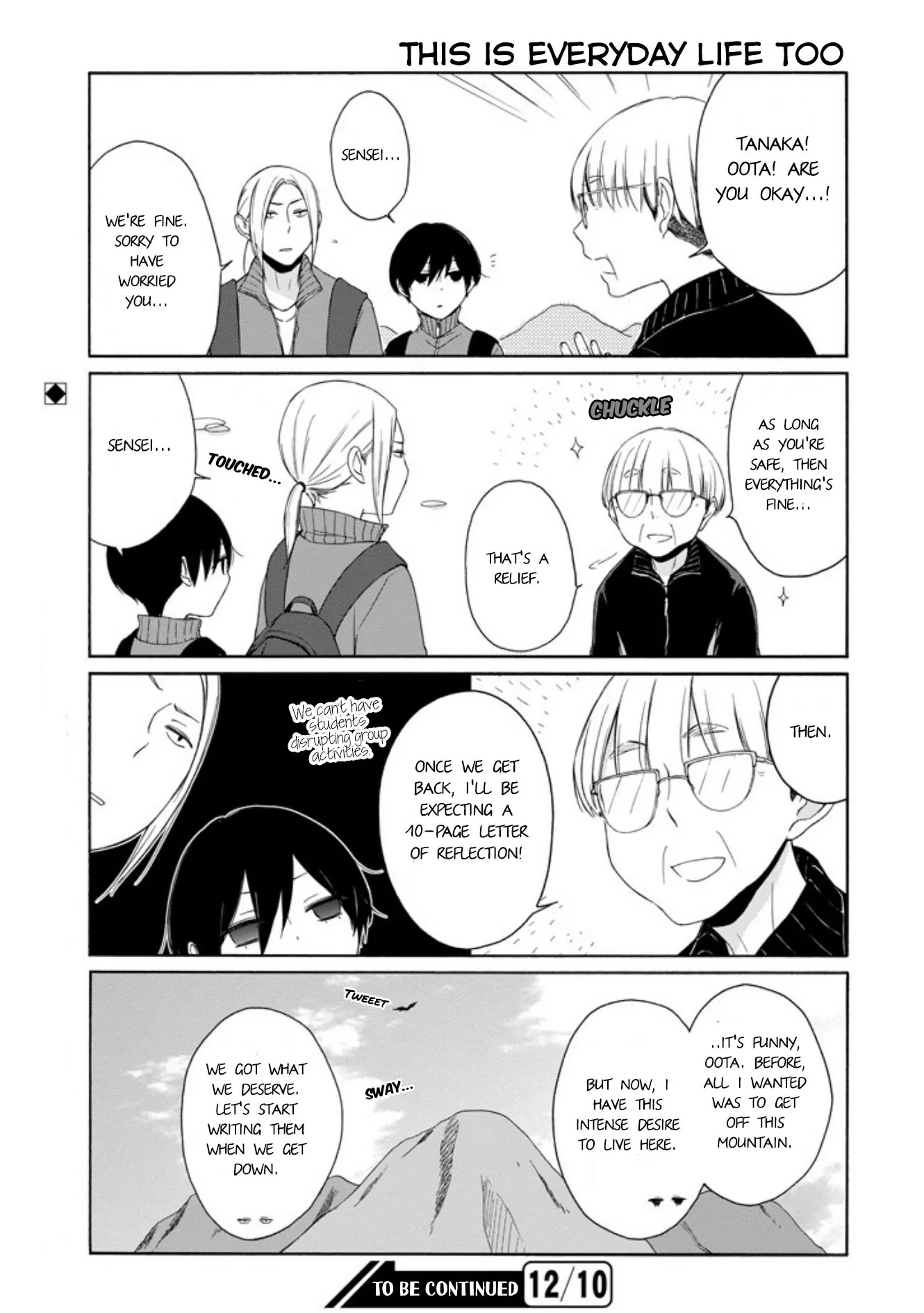Tanaka-kun wa Itsumo Kedaruge Chapter 55 page 12 - Chapter 55