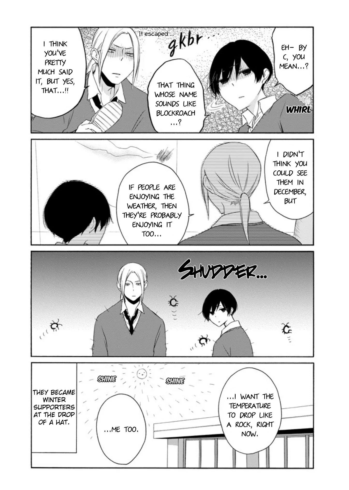 Tanaka-kun wa Itsumo Kedaruge Chapter 56 page 12 - Chapter 56