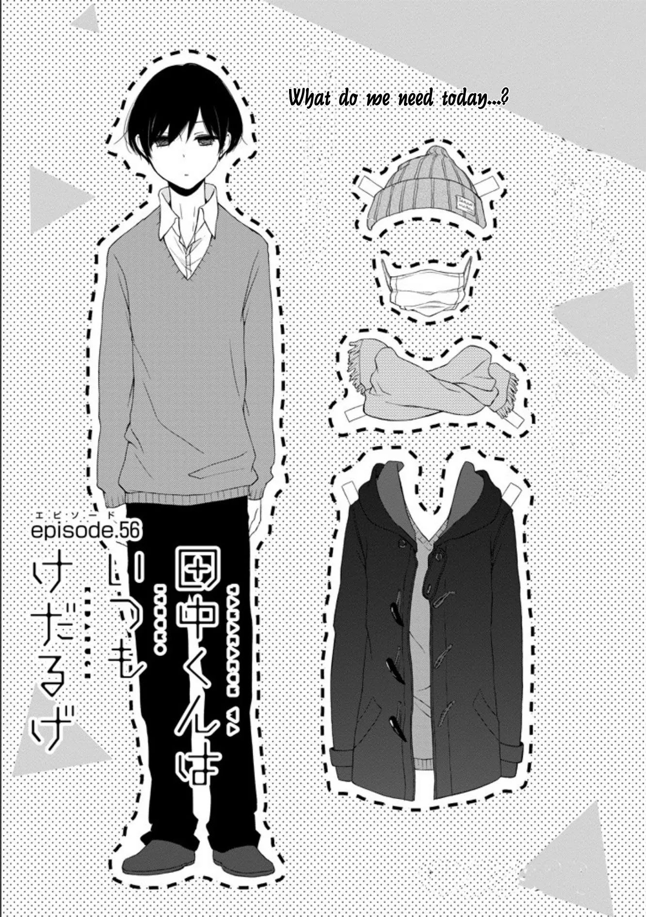 Tanaka-kun wa Itsumo Kedaruge Chapter 56 page 2 - Chapter 56