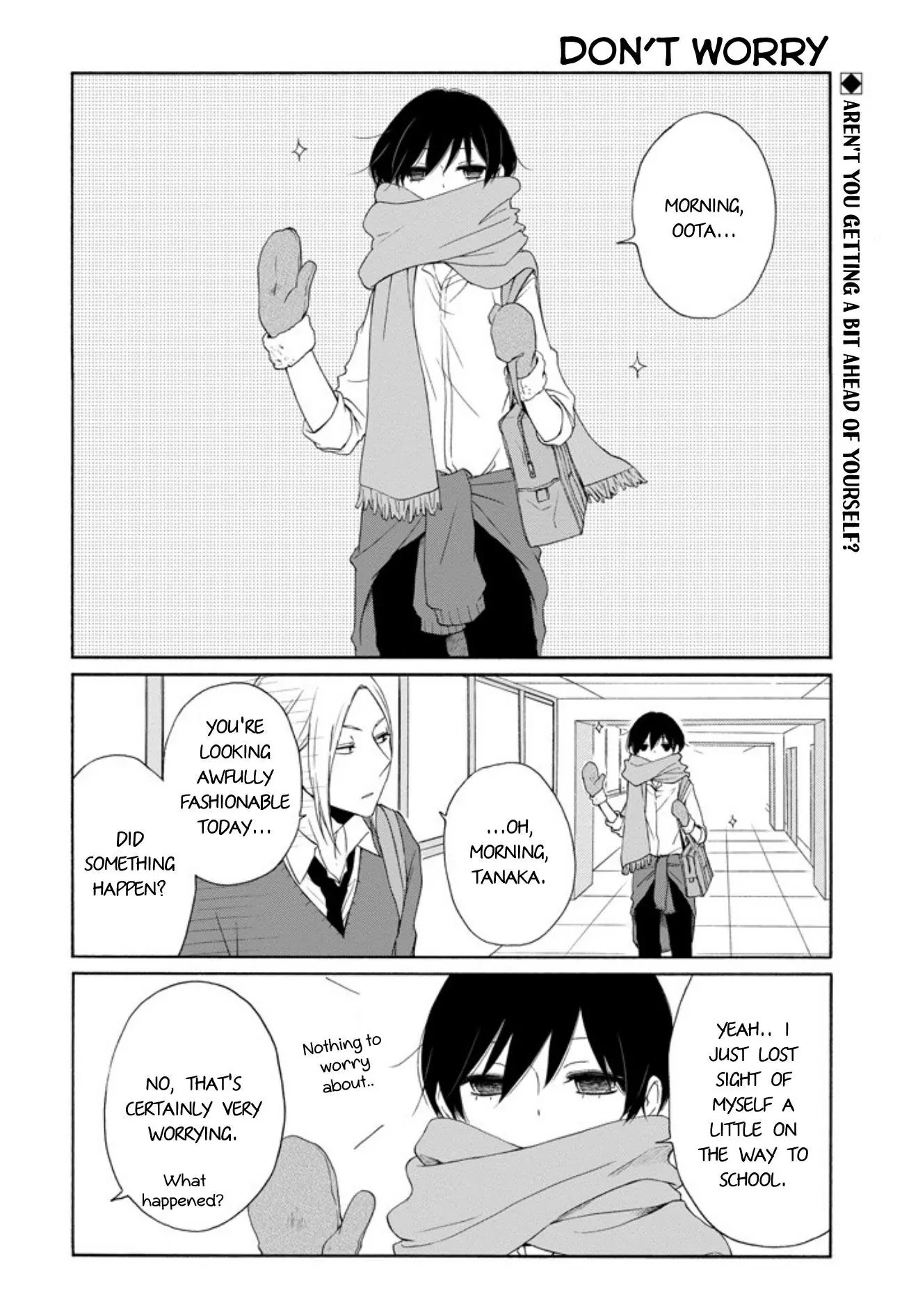 Tanaka-kun wa Itsumo Kedaruge Chapter 56 page 3 - Chapter 56