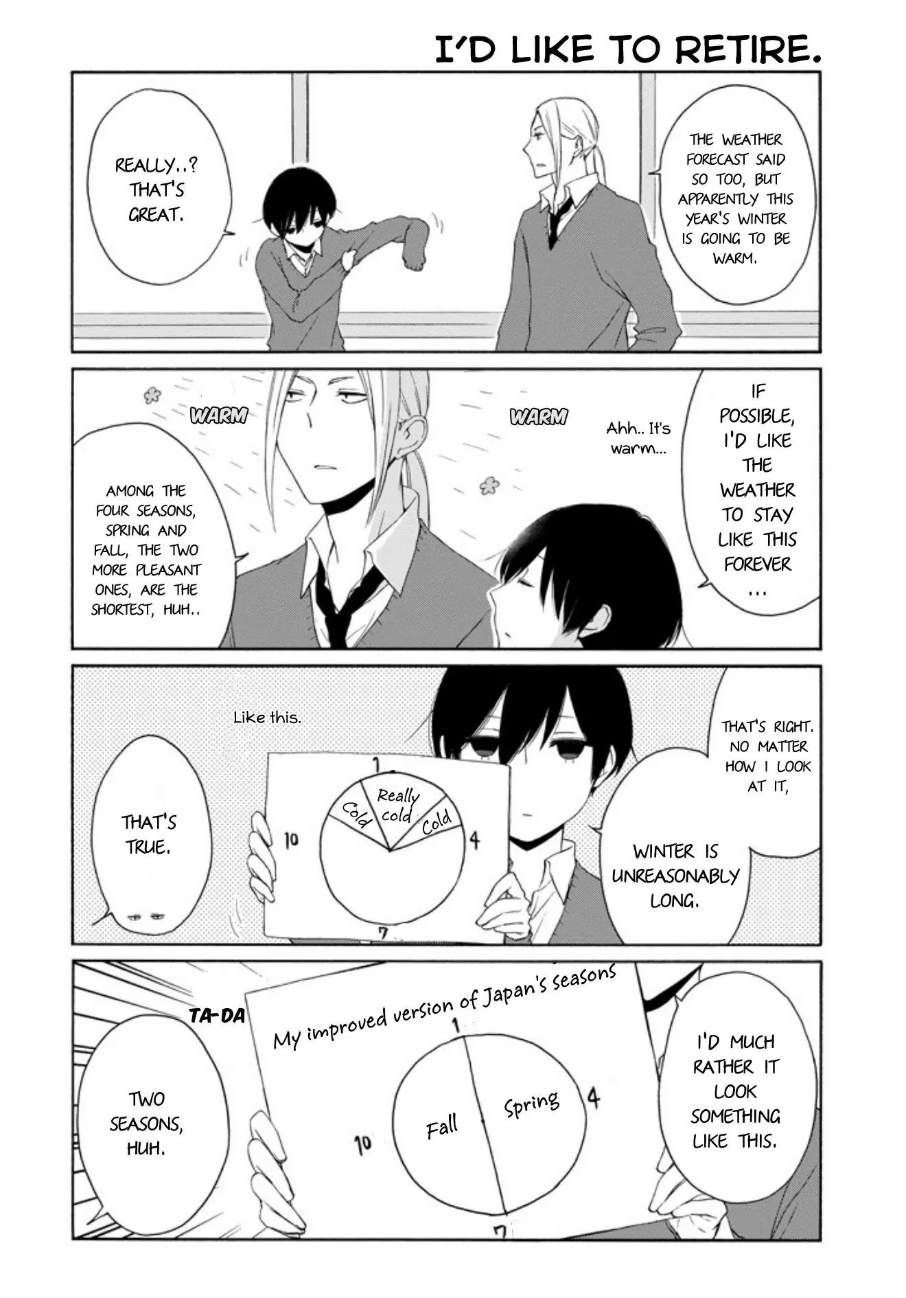 Tanaka-kun wa Itsumo Kedaruge Chapter 56 page 5 - Chapter 56