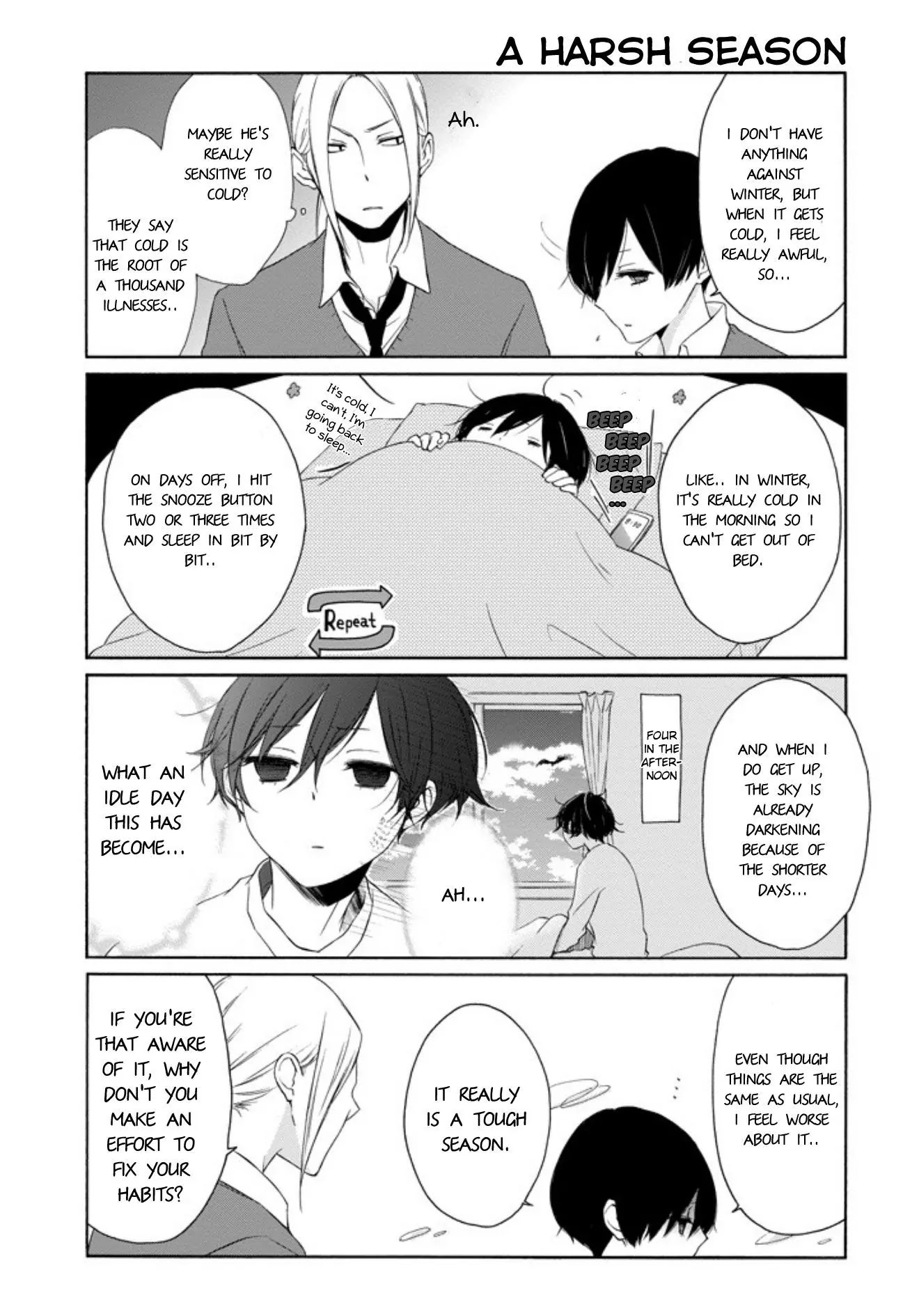 Tanaka-kun wa Itsumo Kedaruge Chapter 56 page 6 - Chapter 56