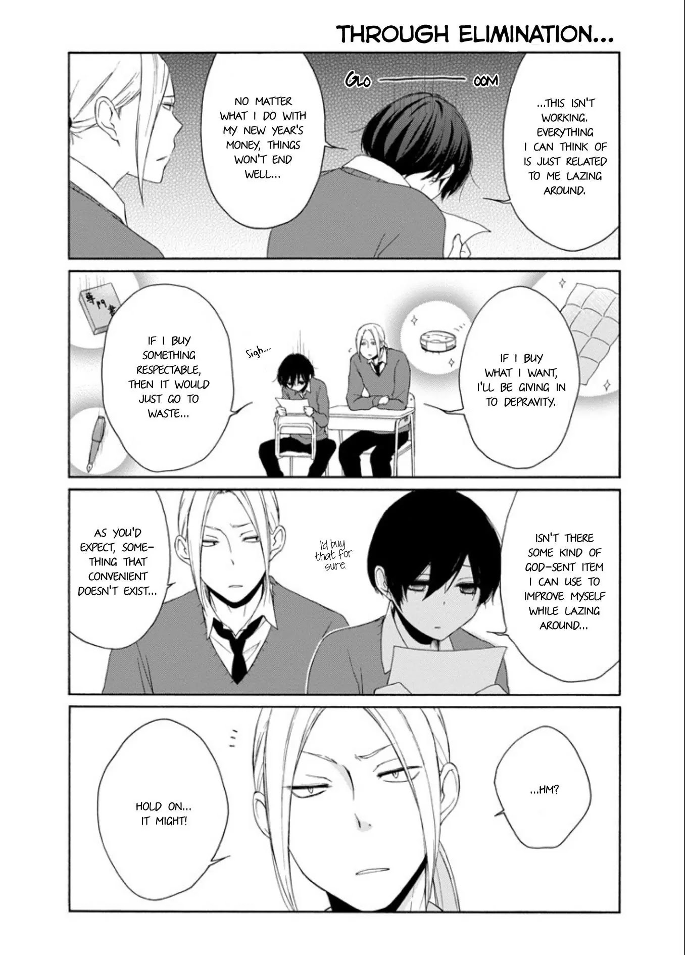 Tanaka-kun wa Itsumo Kedaruge Chapter 58 page 11 - Chapter 58