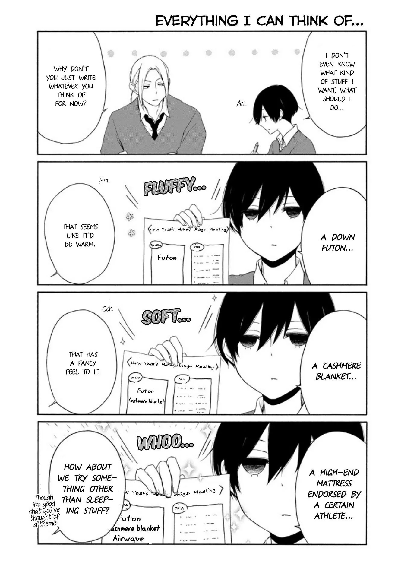 Tanaka-kun wa Itsumo Kedaruge Chapter 58 page 9 - Chapter 58