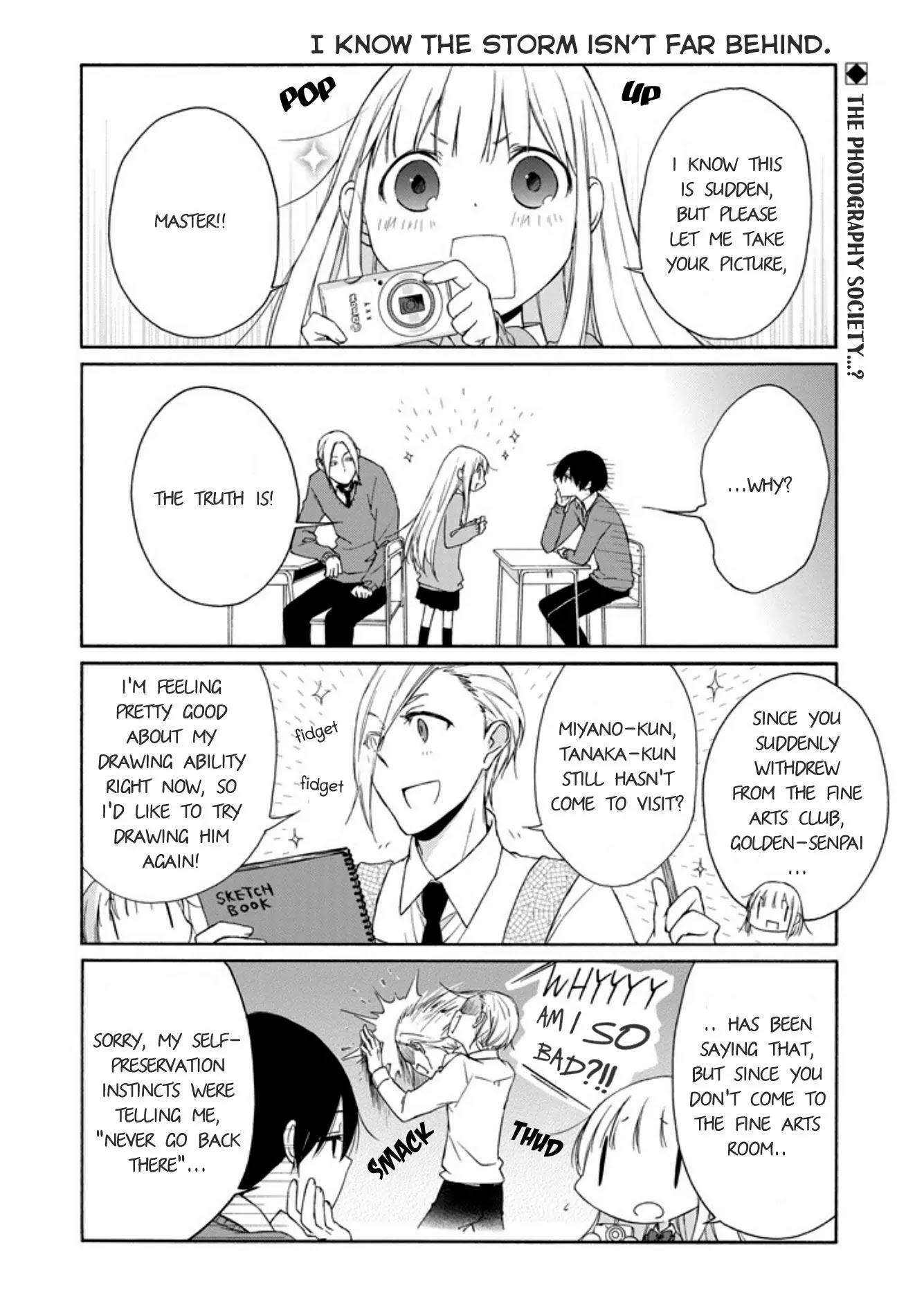 Tanaka-kun wa Itsumo Kedaruge Chapter 59 page 3 - Chapter 59