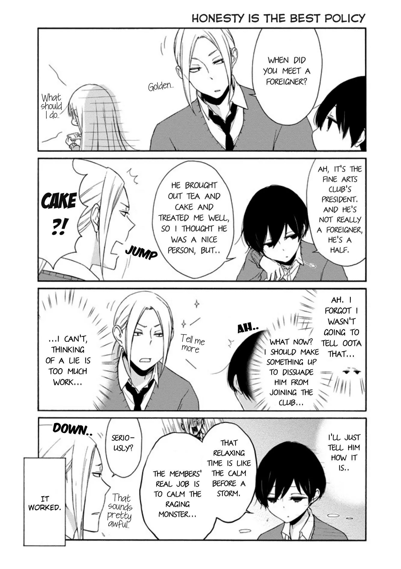 Tanaka-kun wa Itsumo Kedaruge Chapter 59 page 6 - Chapter 59