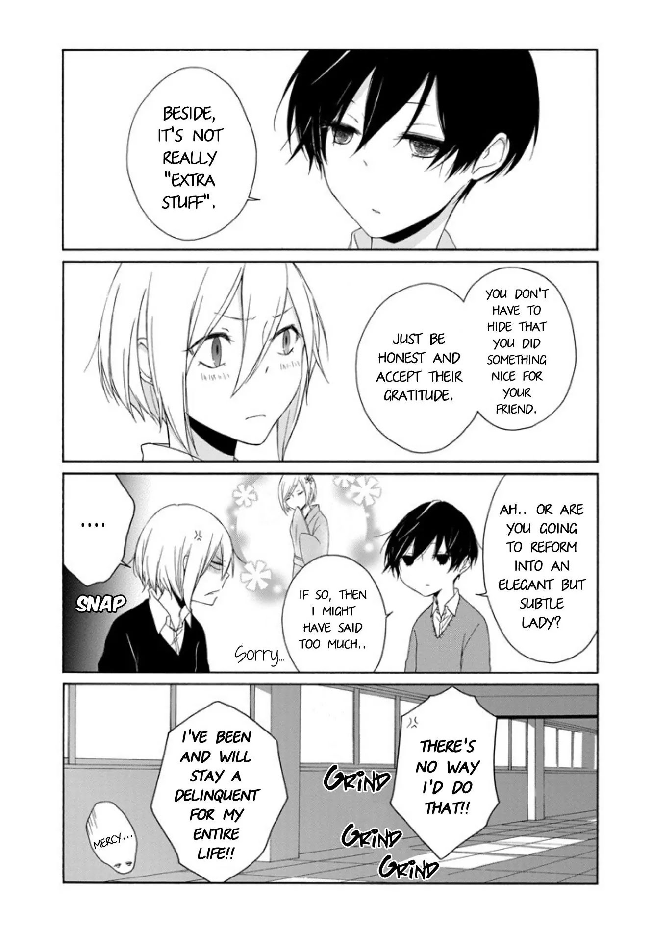 Tanaka-kun wa Itsumo Kedaruge Chapter 60 page 16 - Chapter 60