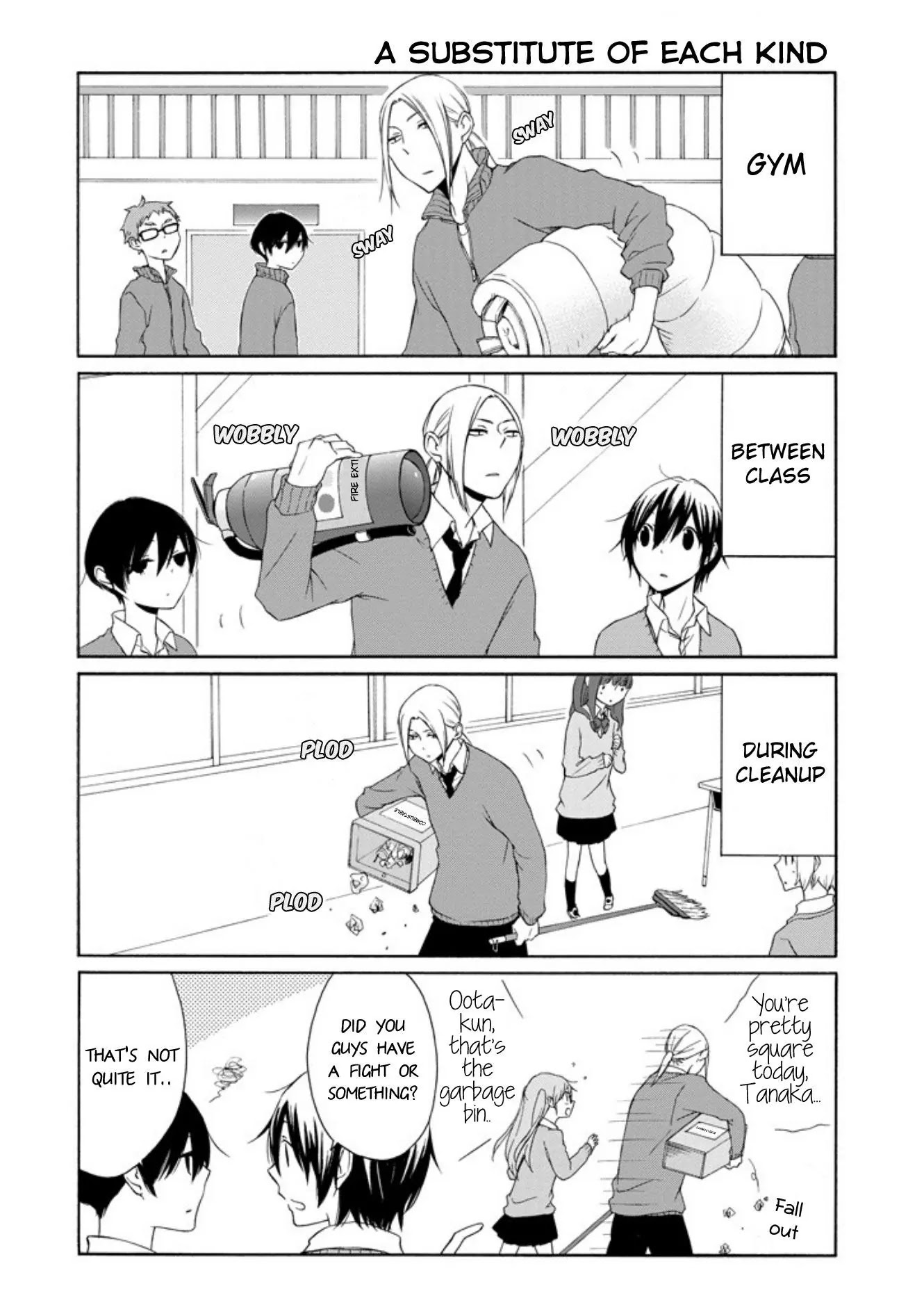 Tanaka-kun wa Itsumo Kedaruge Chapter 60 page 9 - Chapter 60