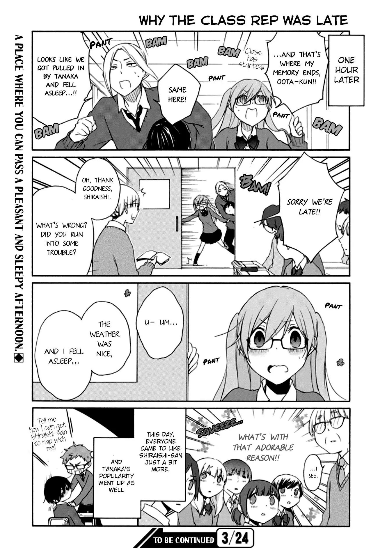 Tanaka-kun wa Itsumo Kedaruge Chapter 62 page 15 - Chapter 62