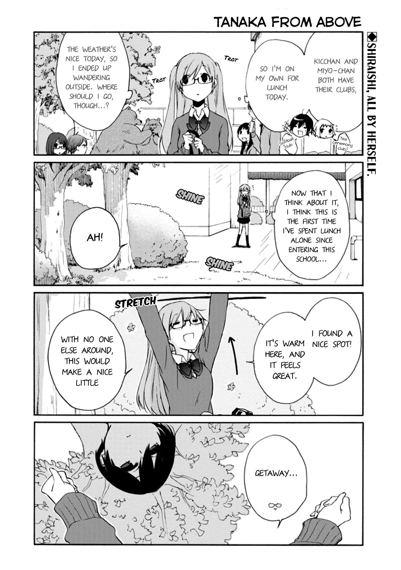 Tanaka-kun wa Itsumo Kedaruge Chapter 62 page 3 - Chapter 62