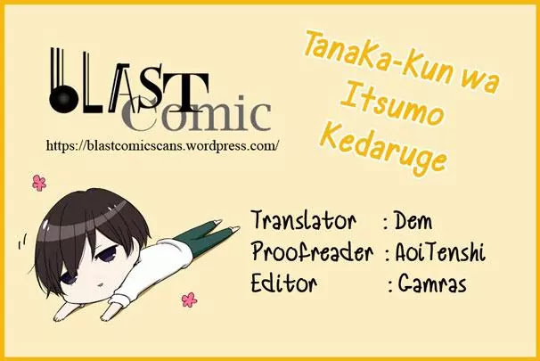 Tanaka-kun wa Itsumo Kedaruge Chapter 66 page 14 - Chapter 66