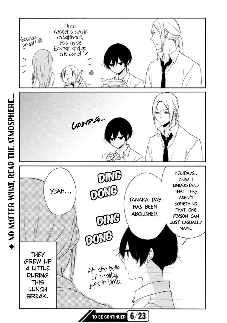 Tanaka-kun wa Itsumo Kedaruge Chapter 68 page 12 - Chapter 68