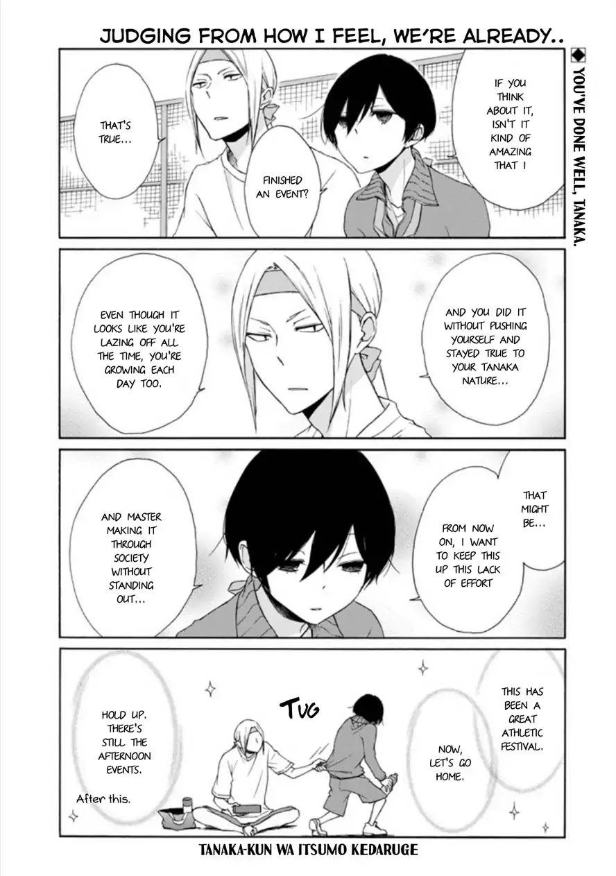 Tanaka-kun wa Itsumo Kedaruge Chapter 77 page 1 - Chapter 77