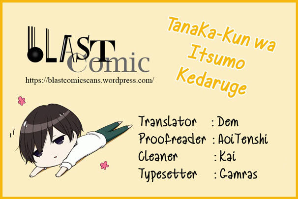 Tanaka-kun wa Itsumo Kedaruge Chapter 88 page 13 - Chapter 88