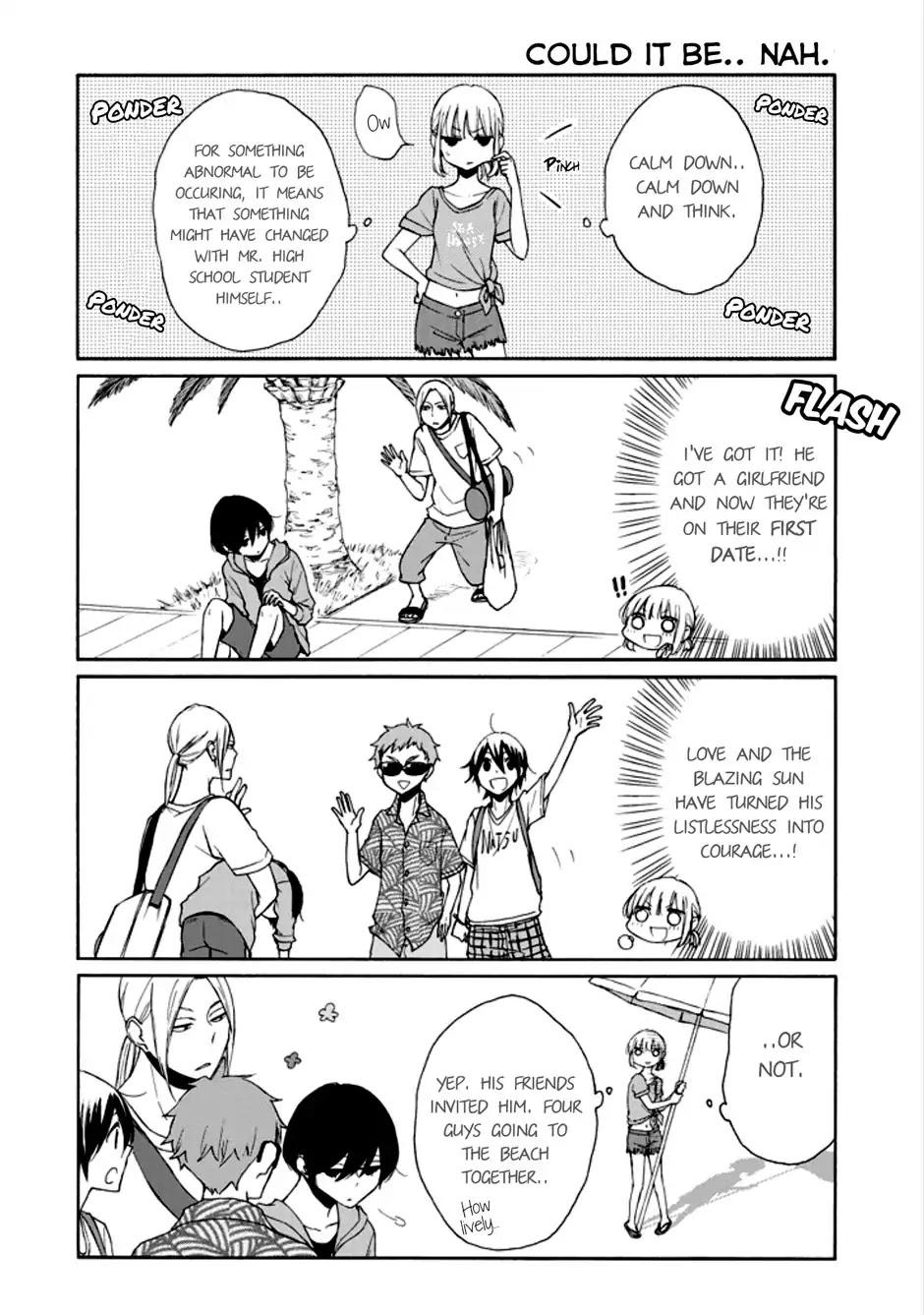 Tanaka-kun wa Itsumo Kedaruge Chapter 96 page 2 - Chapter 96
