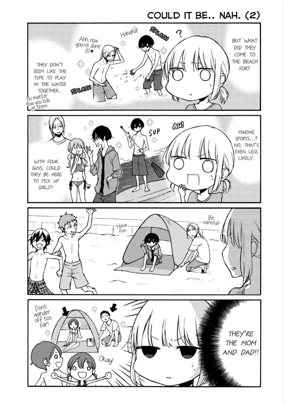 Tanaka-kun wa Itsumo Kedaruge Chapter 96 page 3 - Chapter 96