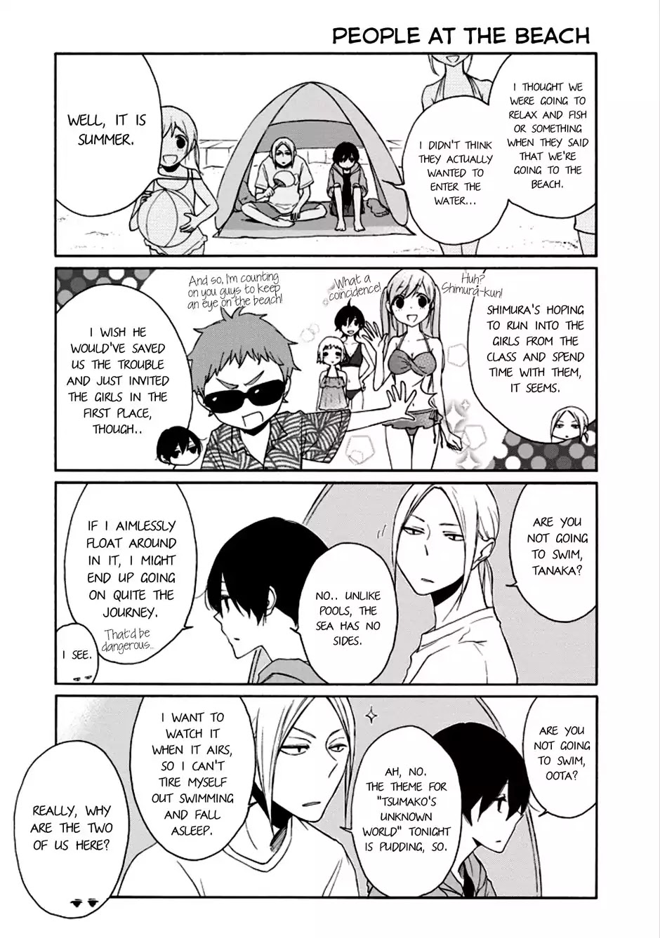 Tanaka-kun wa Itsumo Kedaruge Chapter 96 page 4 - Chapter 96