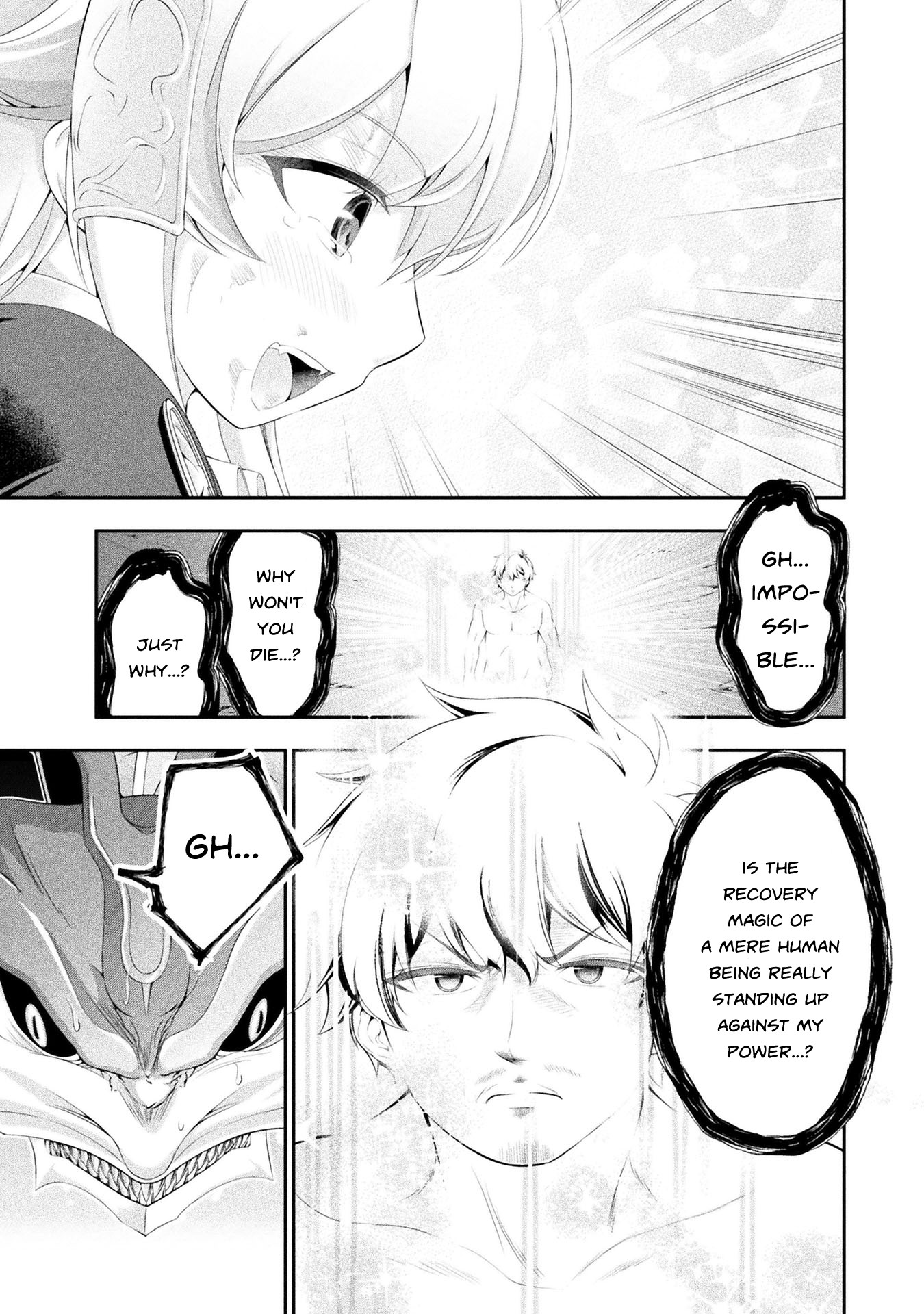 Tanaka ~Nenrei Equal Kanojo Inaireki no Mahoutsukai~ Chapter 10 page 35 - Chapter 10: The Ultimate Battle Of Endurance