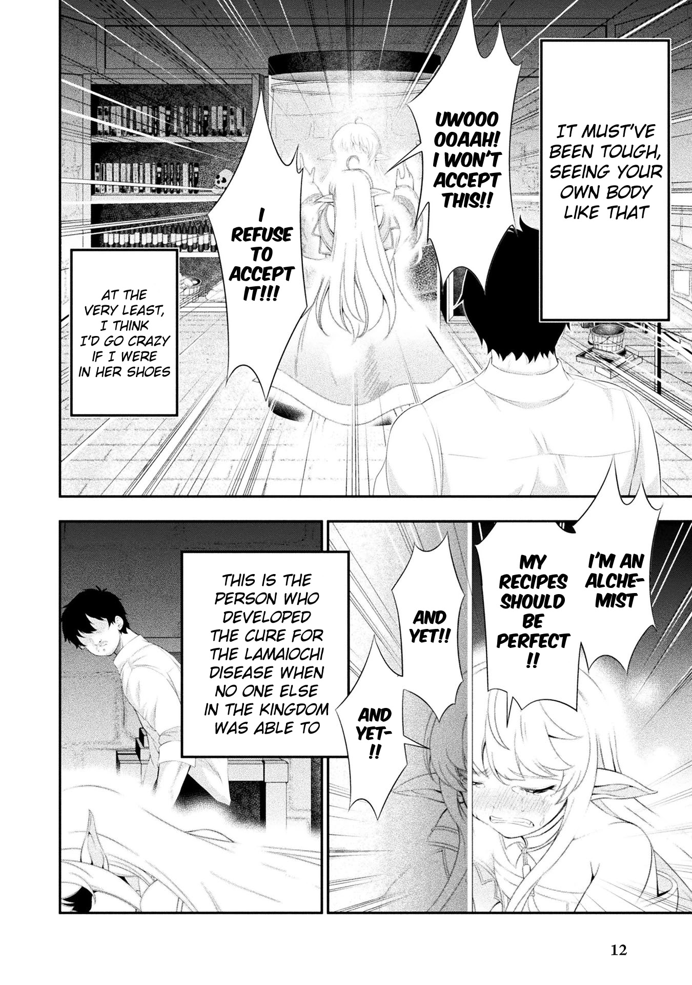 Tanaka ~Nenrei Equal Kanojo Inaireki no Mahoutsukai~ Chapter 12 page 10 - Chapter 12: The Truth In The Basement