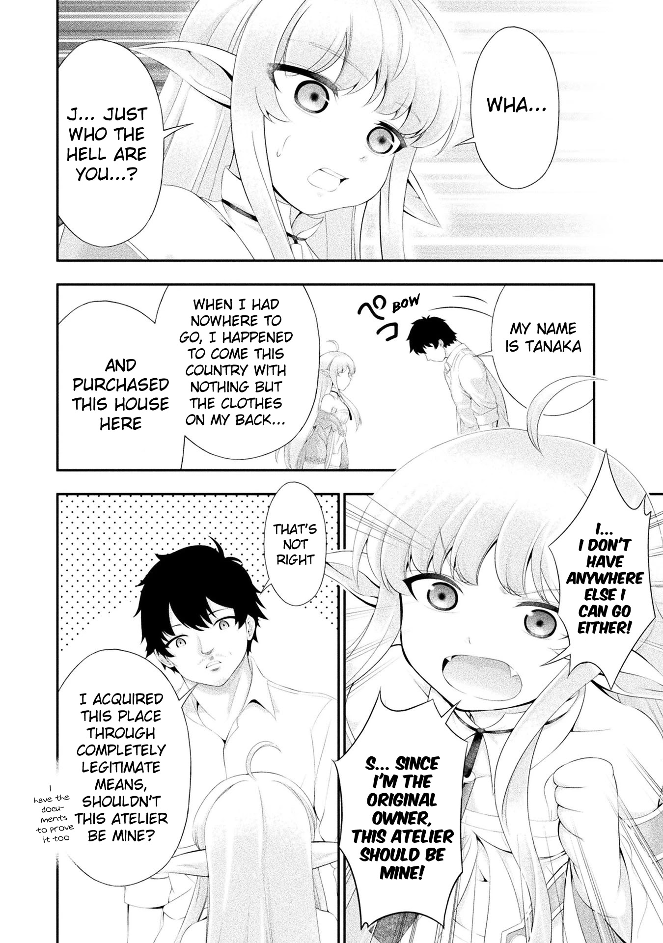 Tanaka ~Nenrei Equal Kanojo Inaireki no Mahoutsukai~ Chapter 12 page 20 - Chapter 12: The Truth In The Basement