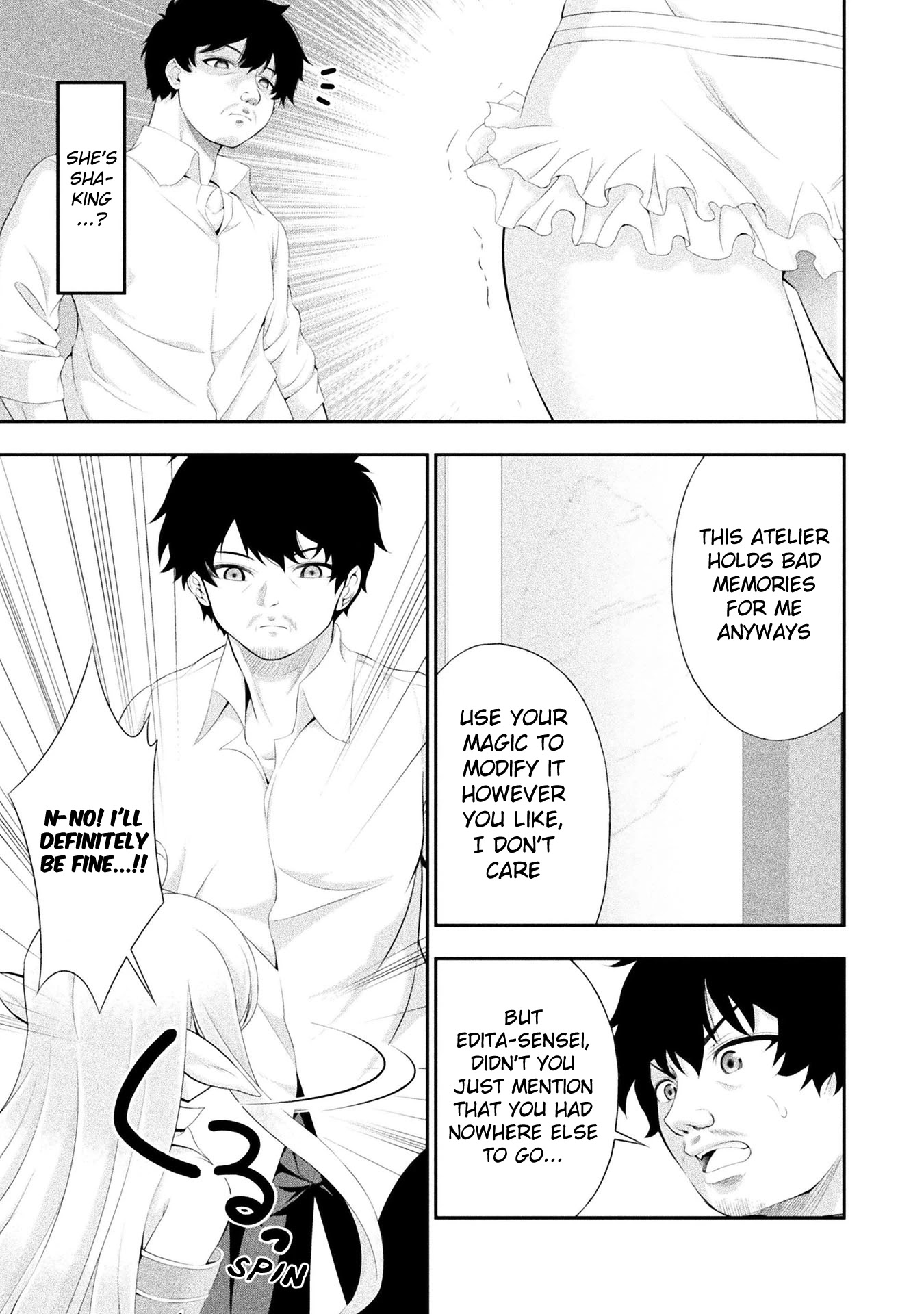 Tanaka ~Nenrei Equal Kanojo Inaireki no Mahoutsukai~ Chapter 12 page 27 - Chapter 12: The Truth In The Basement