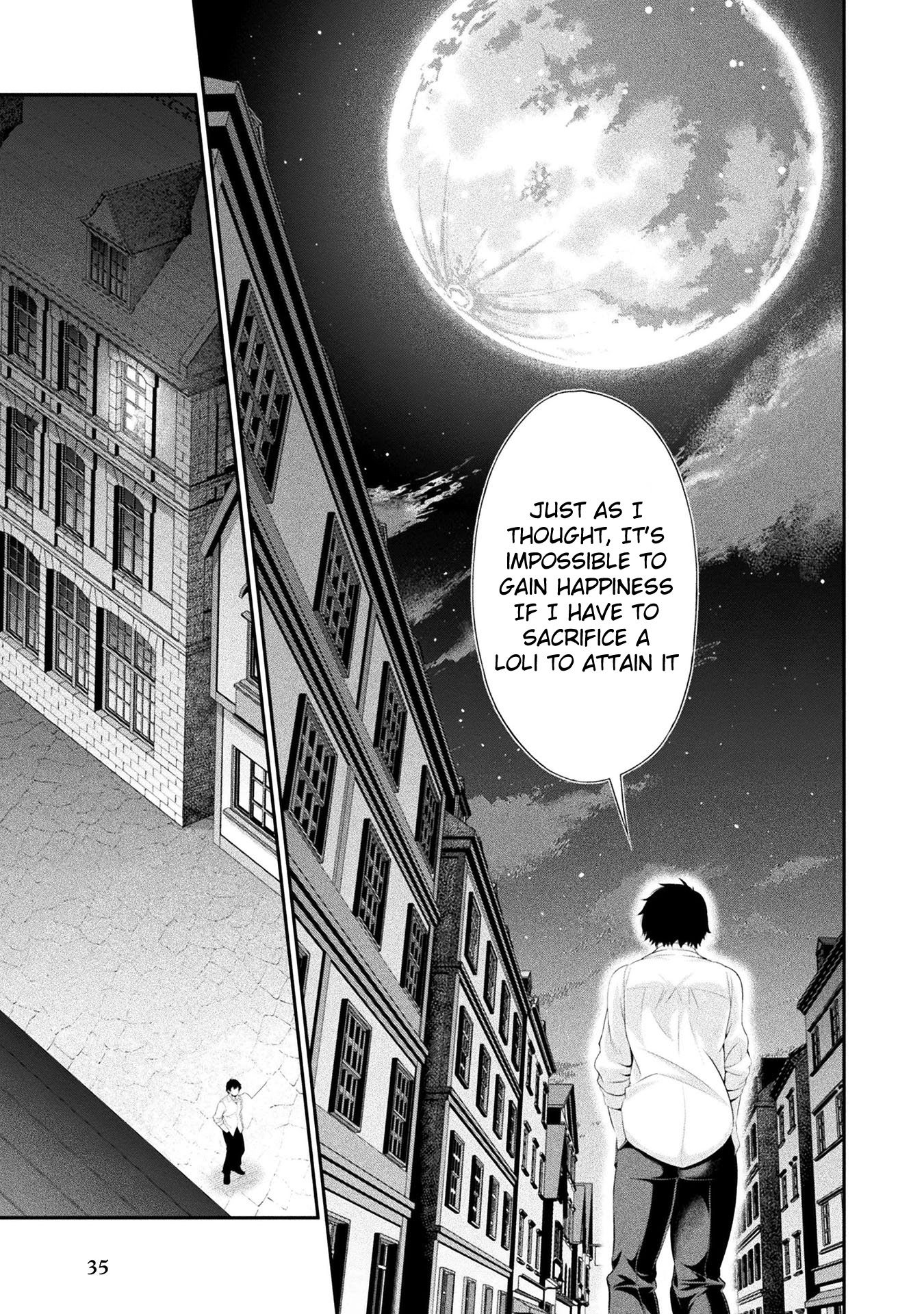 Tanaka ~Nenrei Equal Kanojo Inaireki no Mahoutsukai~ Chapter 12 page 33 - Chapter 12: The Truth In The Basement