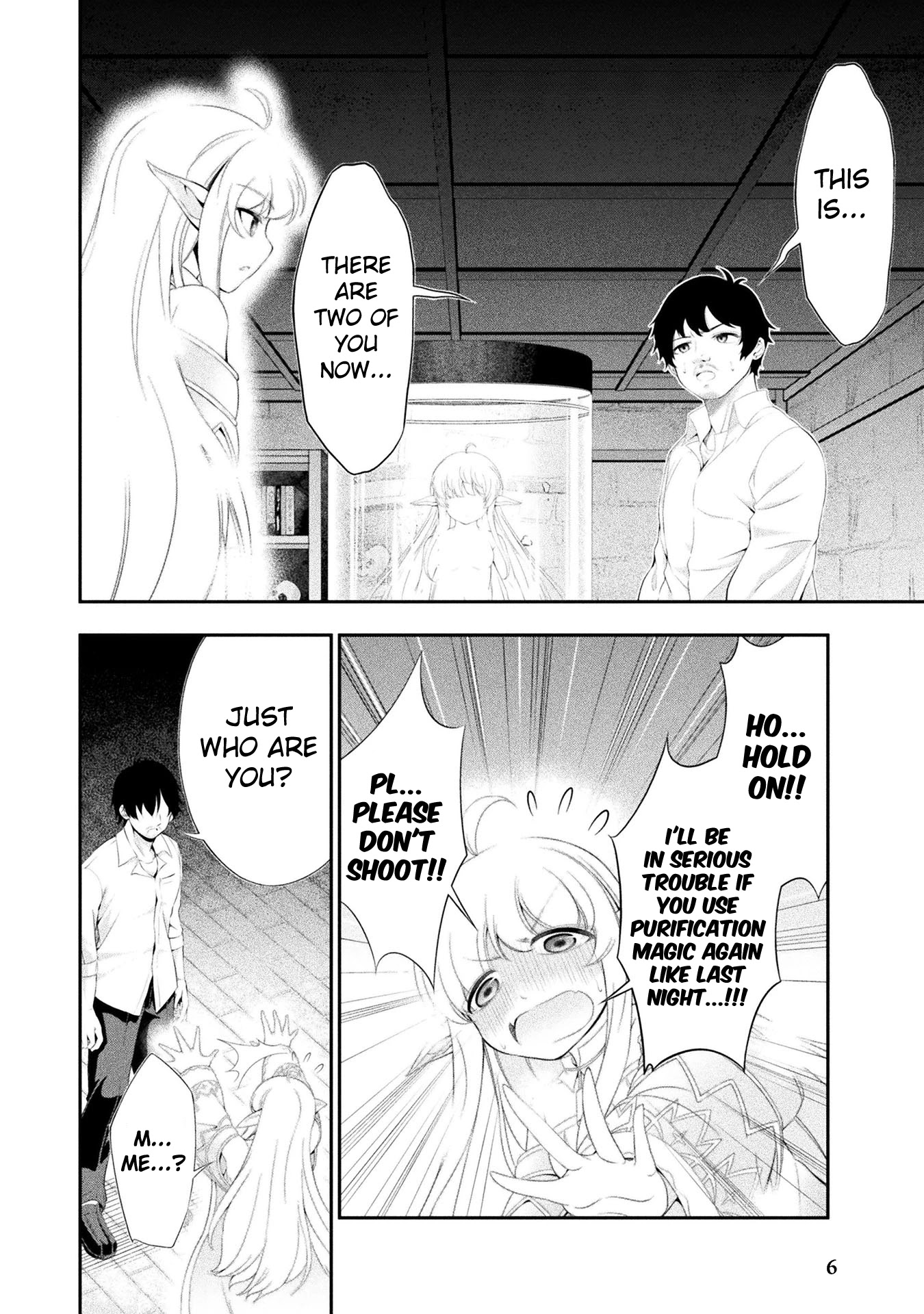 Tanaka ~Nenrei Equal Kanojo Inaireki no Mahoutsukai~ Chapter 12 page 4 - Chapter 12: The Truth In The Basement