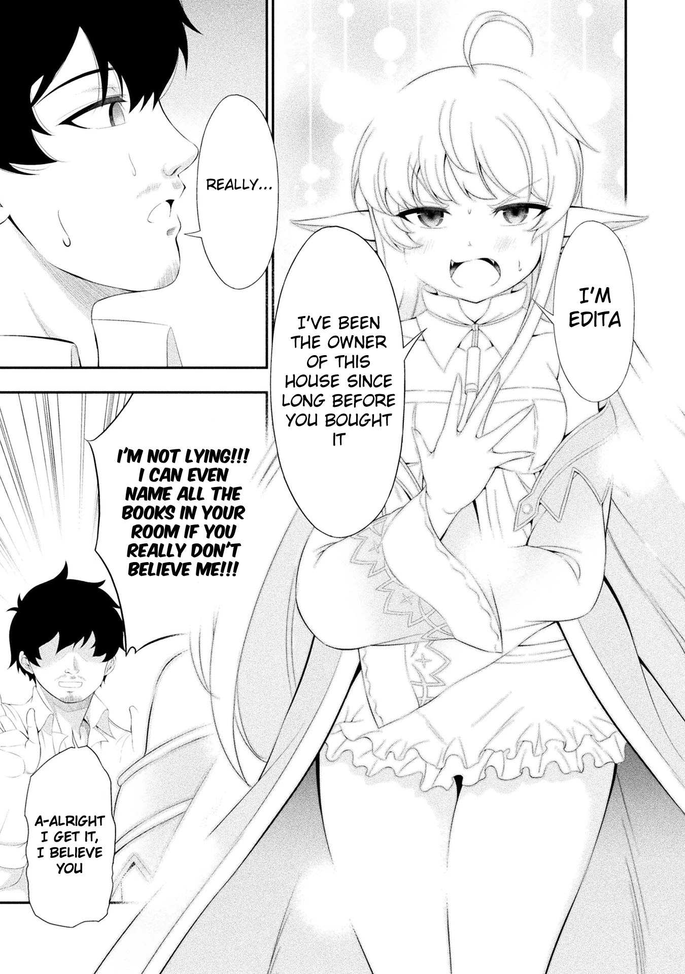 Tanaka ~Nenrei Equal Kanojo Inaireki no Mahoutsukai~ Chapter 12 page 5 - Chapter 12: The Truth In The Basement