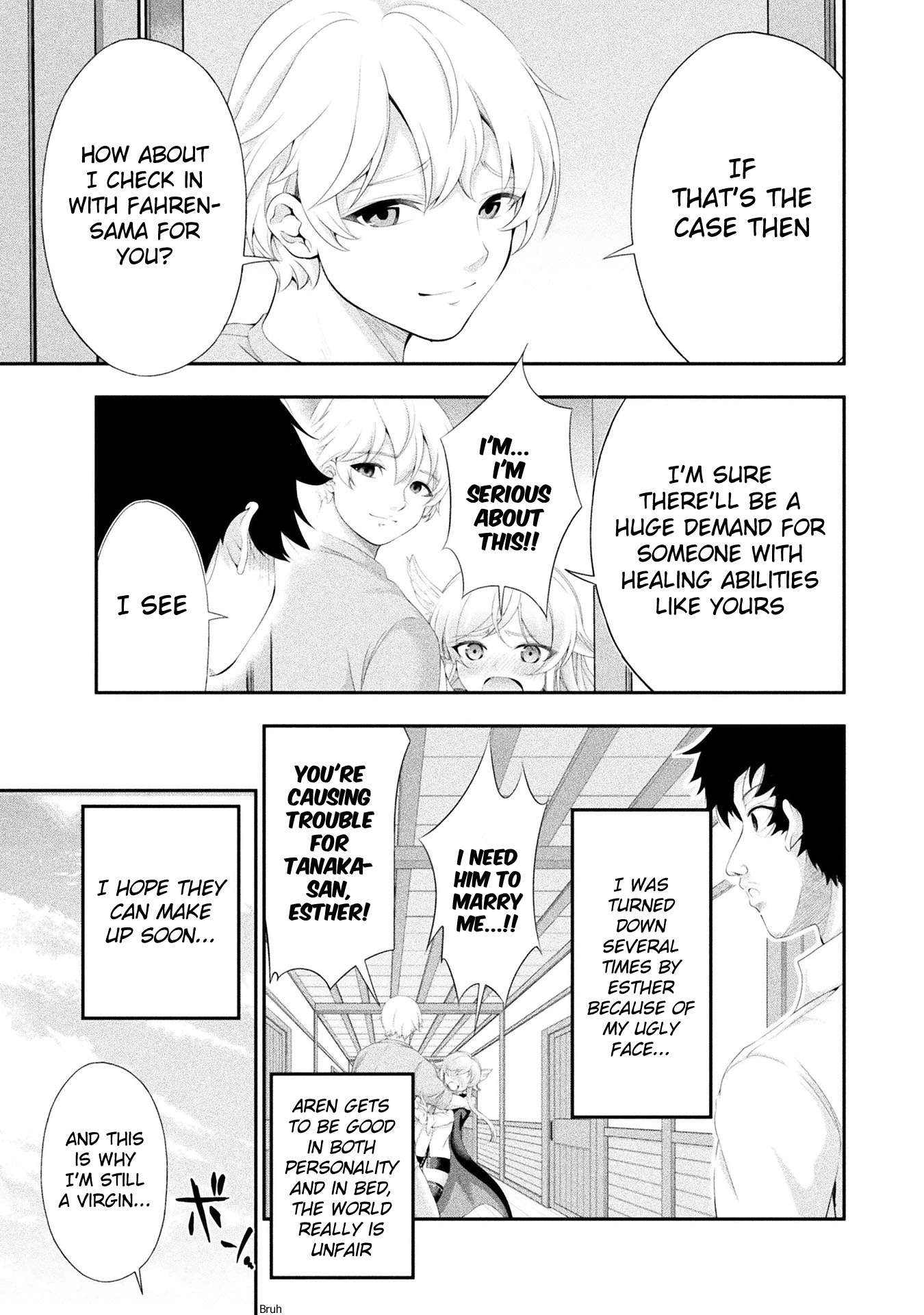 Tanaka ~Nenrei Equal Kanojo Inaireki no Mahoutsukai~ Chapter 13 page 14 - Chapter 13: Marriage!?