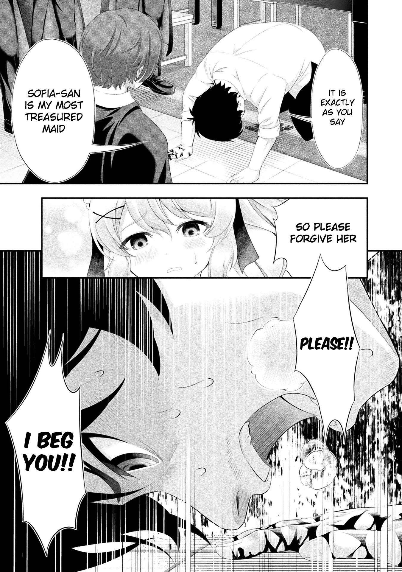 Tanaka ~Nenrei Equal Kanojo Inaireki no Mahoutsukai~ Chapter 14 page 12 - Chapter 14: Nobles And Commoners