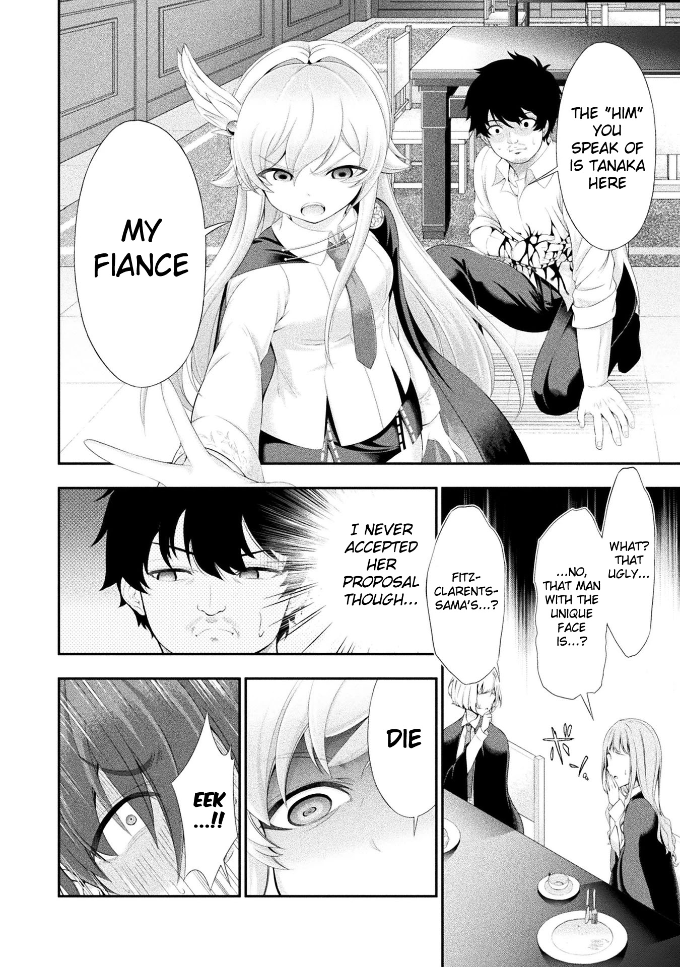 Tanaka ~Nenrei Equal Kanojo Inaireki no Mahoutsukai~ Chapter 14 page 19 - Chapter 14: Nobles And Commoners