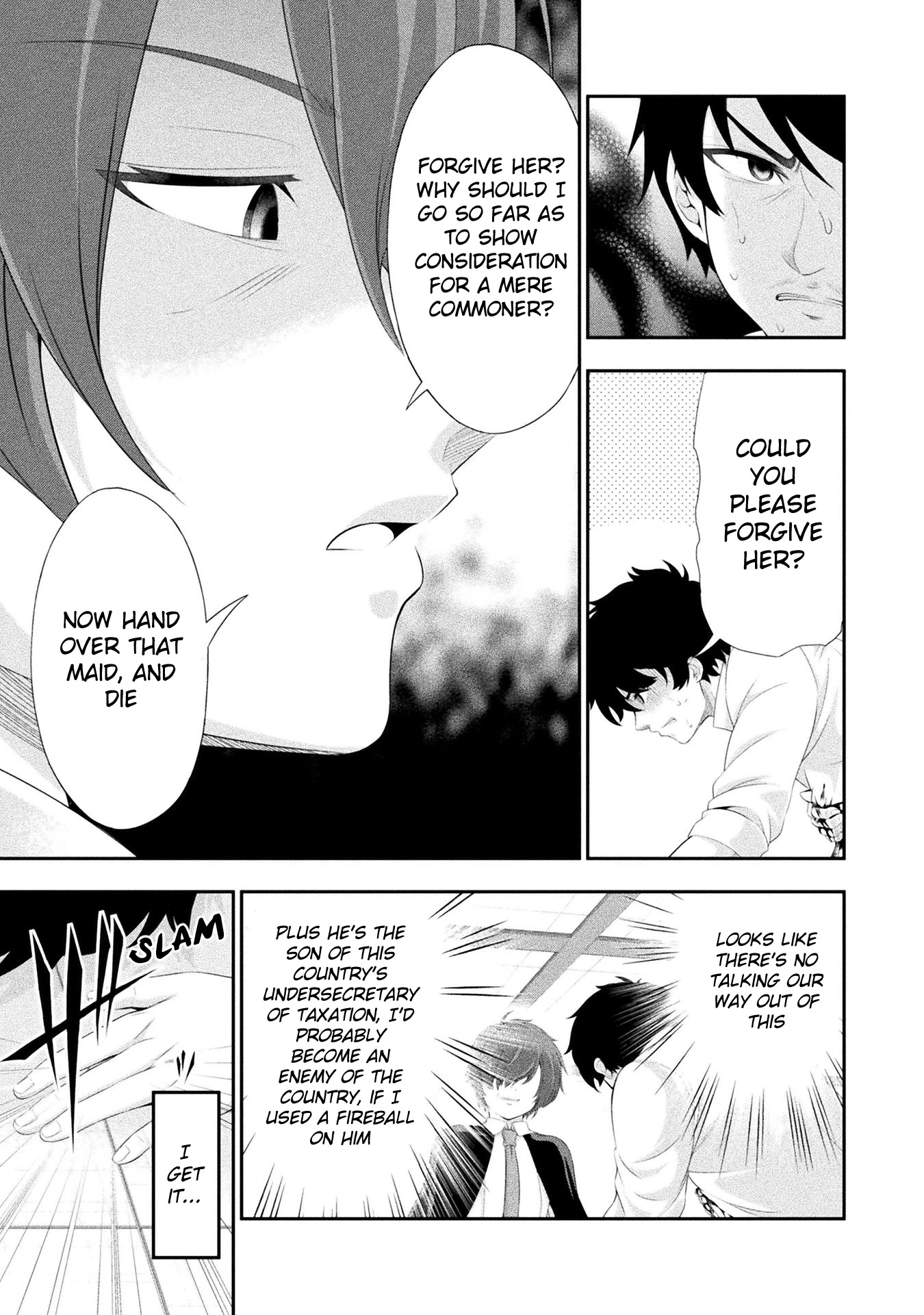 Tanaka ~Nenrei Equal Kanojo Inaireki no Mahoutsukai~ Chapter 14 page 8 - Chapter 14: Nobles And Commoners