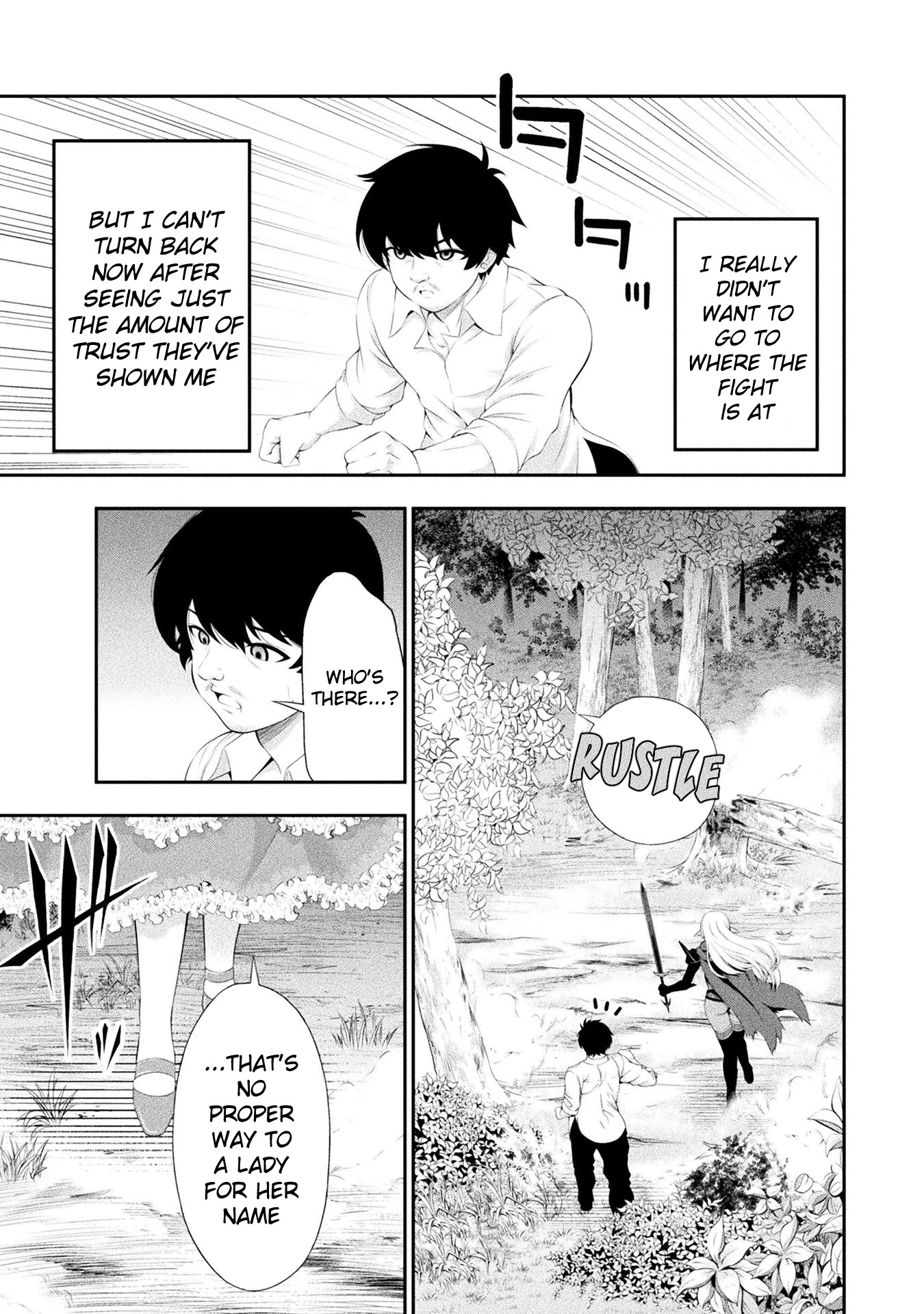 Tanaka ~Nenrei Equal Kanojo Inaireki no Mahoutsukai~ Chapter 17 page 18 - Chapter 17: Audience
