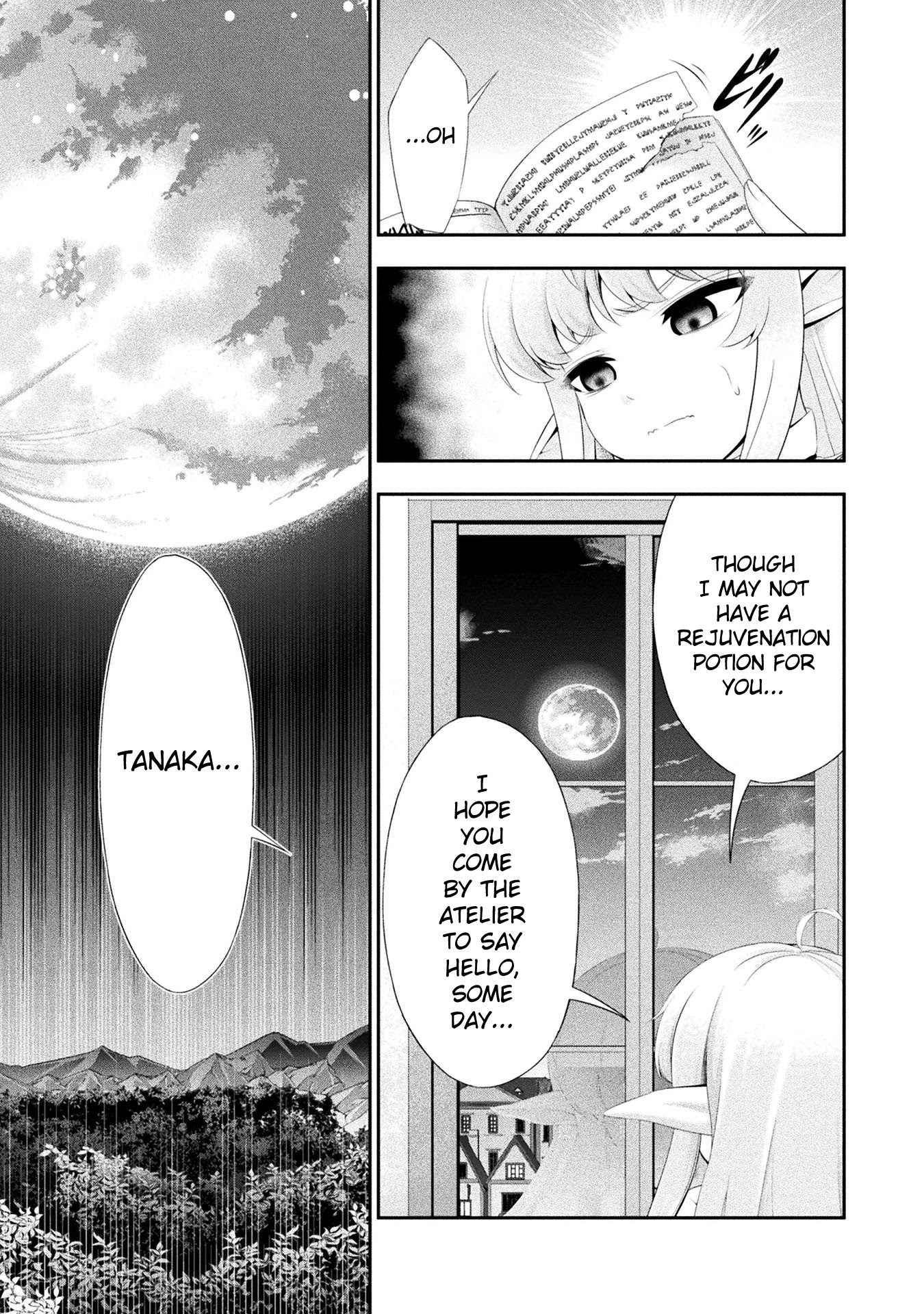 Tanaka ~Nenrei Equal Kanojo Inaireki no Mahoutsukai~ Chapter 17 page 26 - Chapter 17: Audience