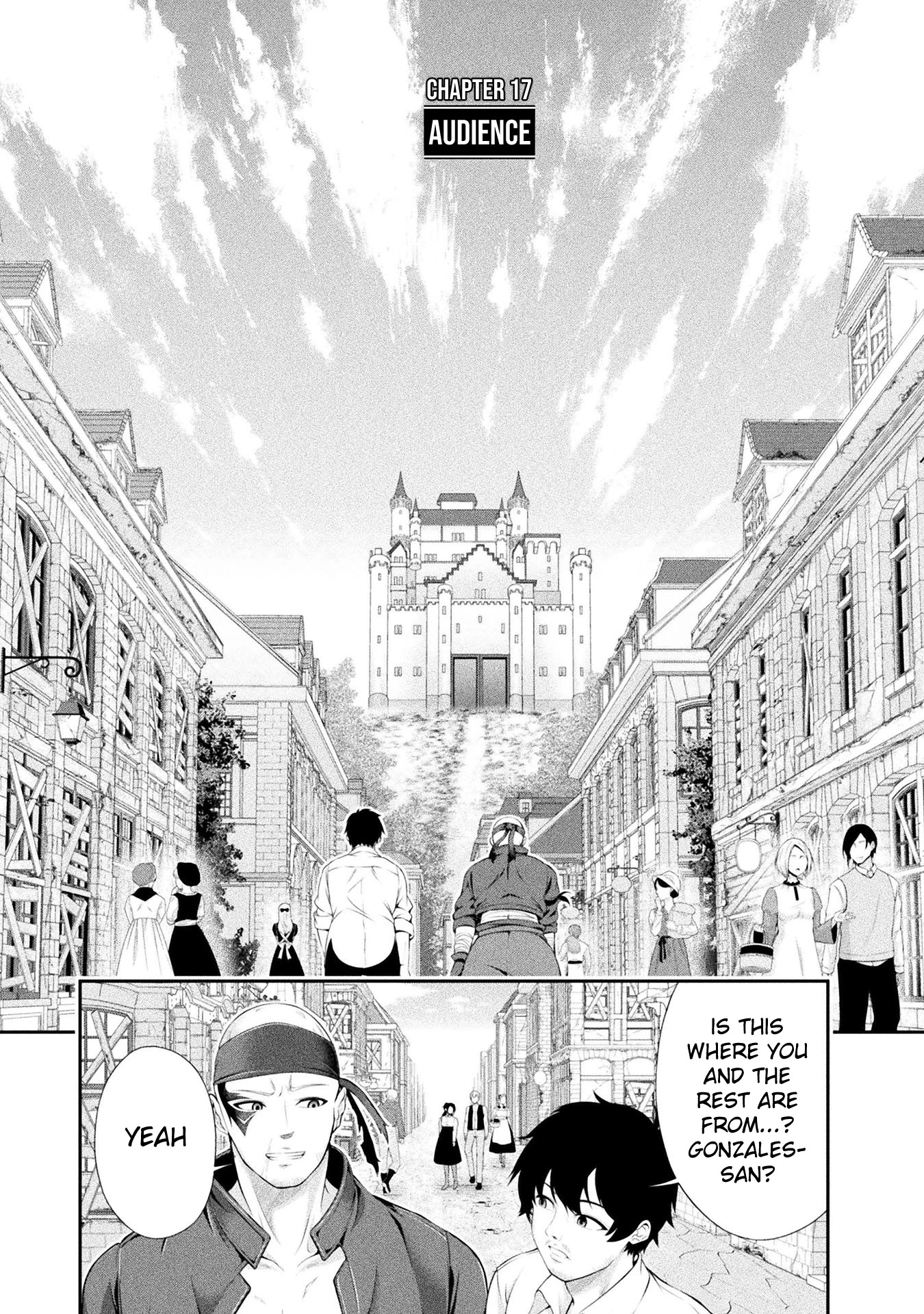 Tanaka ~Nenrei Equal Kanojo Inaireki no Mahoutsukai~ Chapter 17 page 3 - Chapter 17: Audience