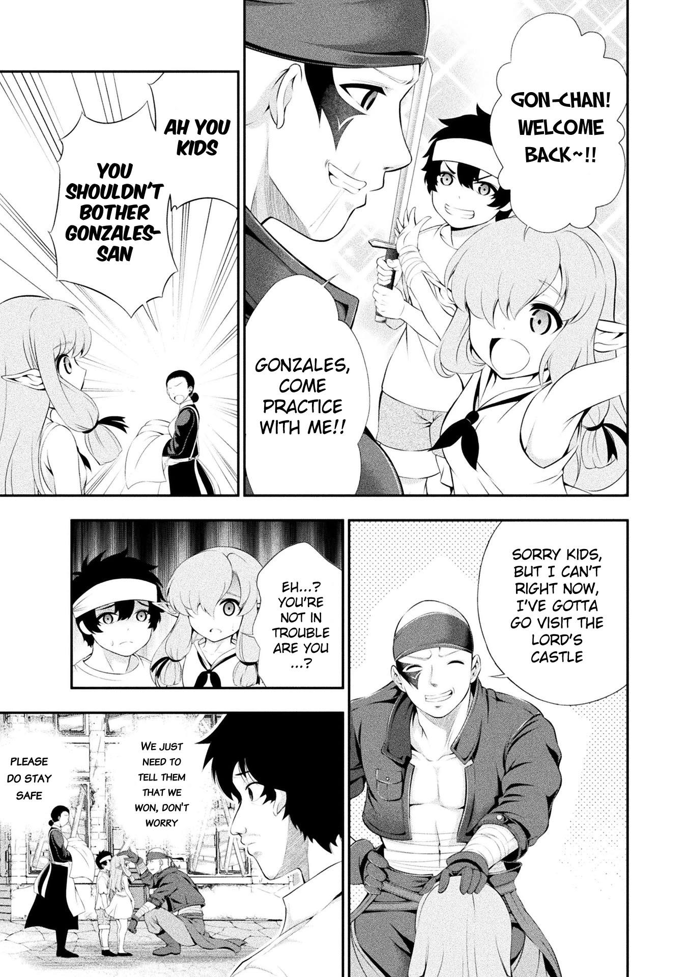 Tanaka ~Nenrei Equal Kanojo Inaireki no Mahoutsukai~ Chapter 17 page 4 - Chapter 17: Audience