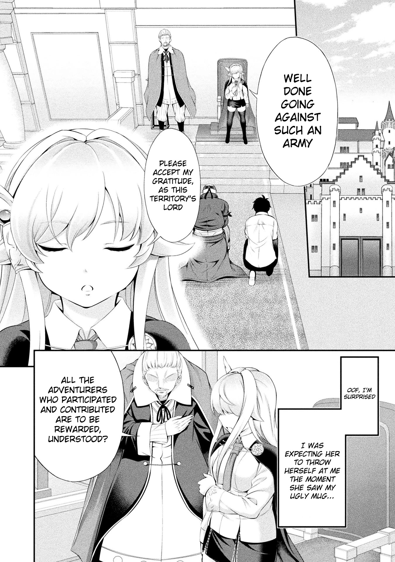 Tanaka ~Nenrei Equal Kanojo Inaireki no Mahoutsukai~ Chapter 17 page 5 - Chapter 17: Audience