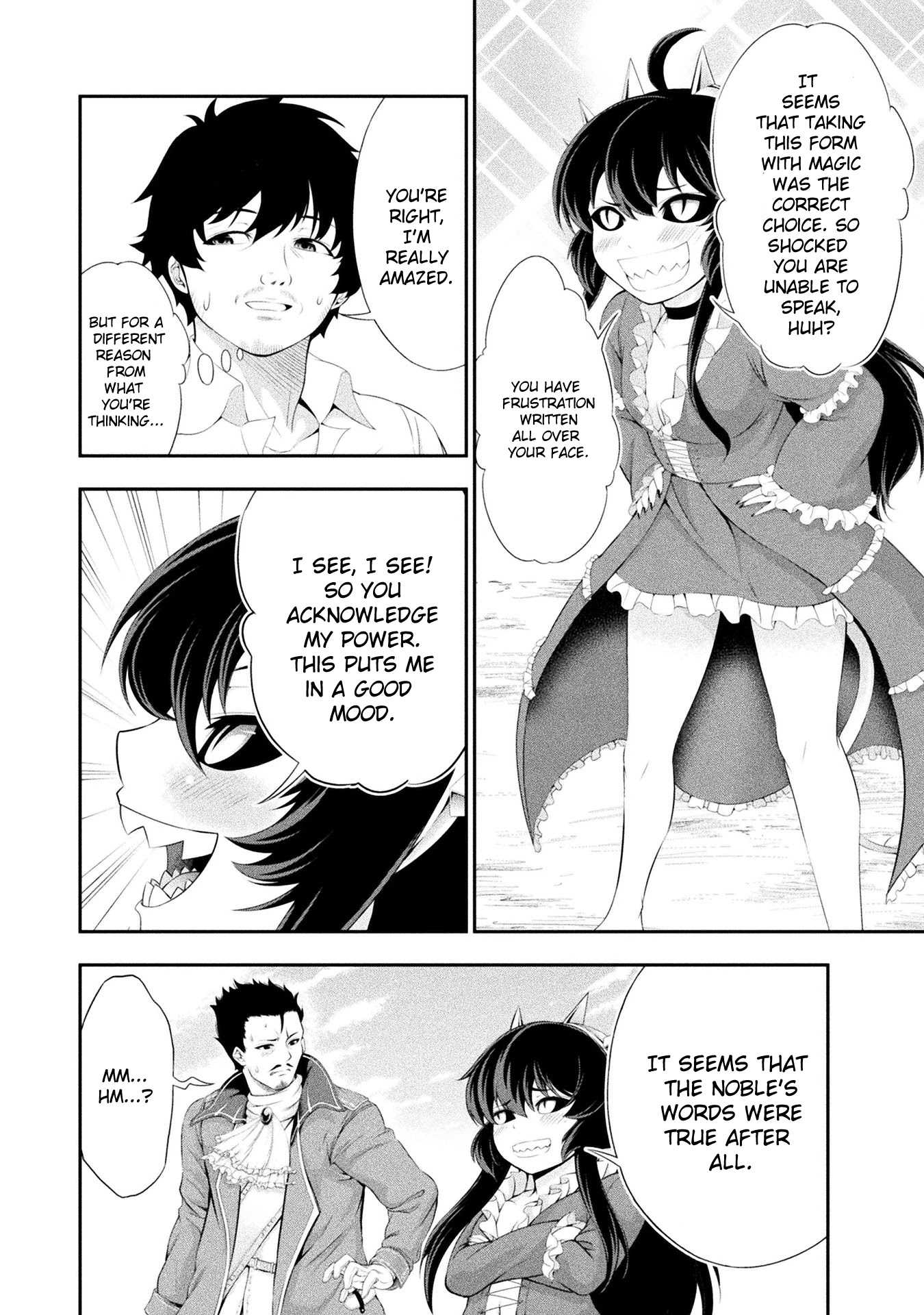Tanaka ~Nenrei Equal Kanojo Inaireki no Mahoutsukai~ Chapter 20 page 10 - Chapter 20: Negotiations