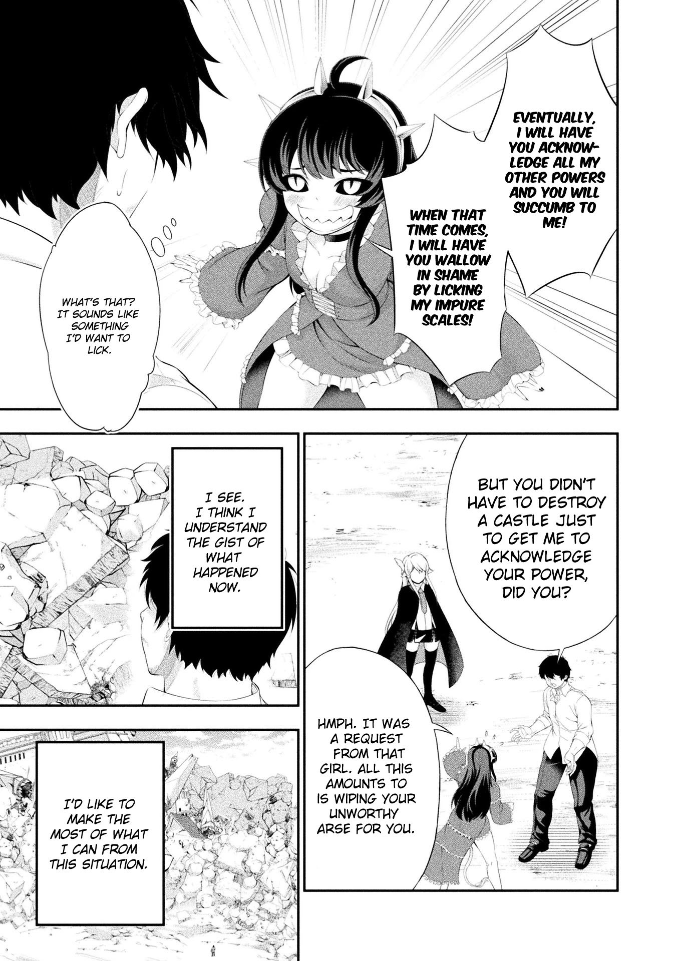 Tanaka ~Nenrei Equal Kanojo Inaireki no Mahoutsukai~ Chapter 20 page 11 - Chapter 20: Negotiations